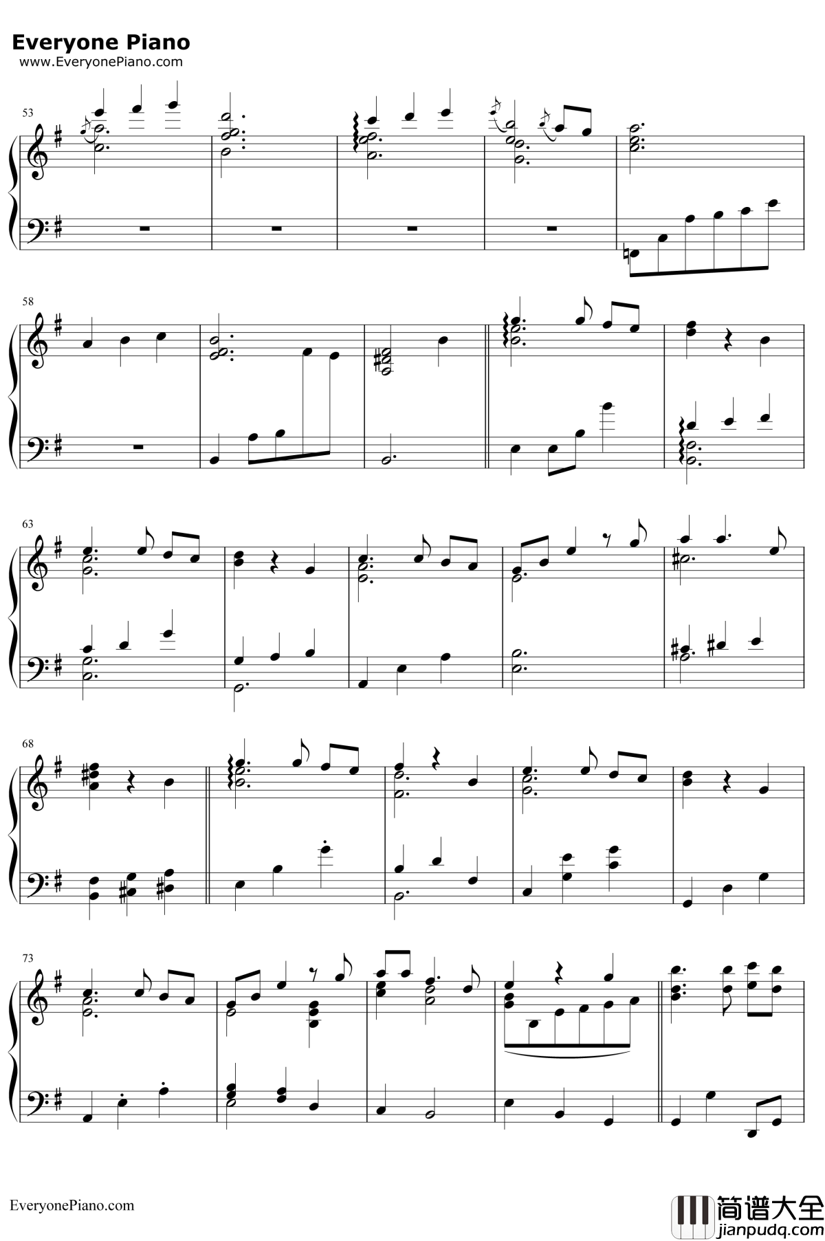 别了夏天钢琴谱_手嶌葵宫崎骏_さよならの夏_来自虞美人之坡_宫崎骏动画