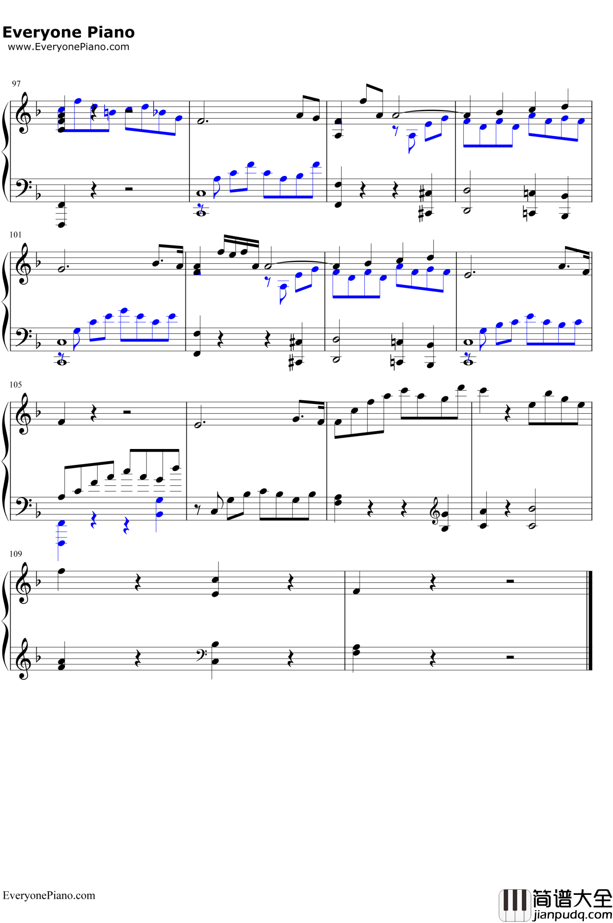 夜晚的奥秘钢琴谱__莫扎特