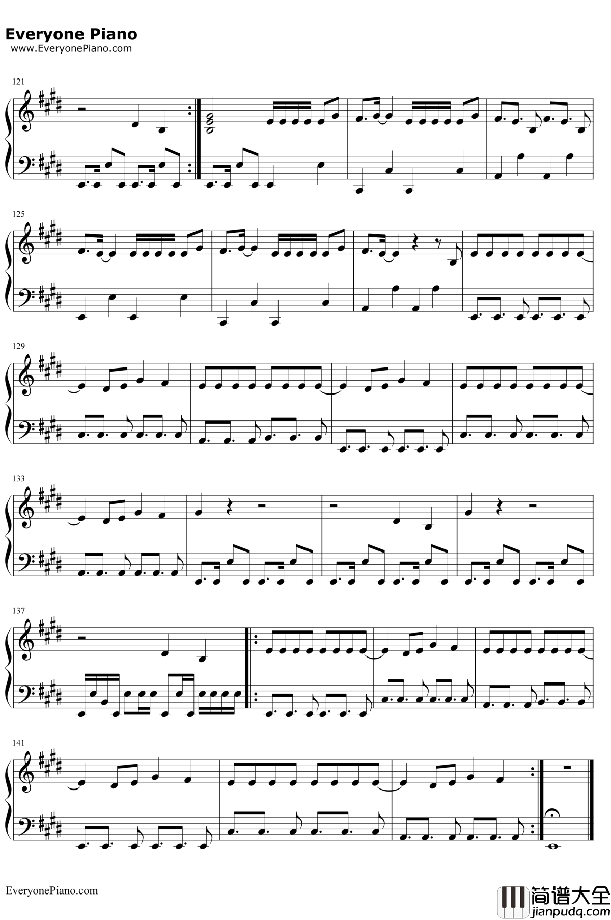 Hard_Feelings_Loveless钢琴谱_Lorde