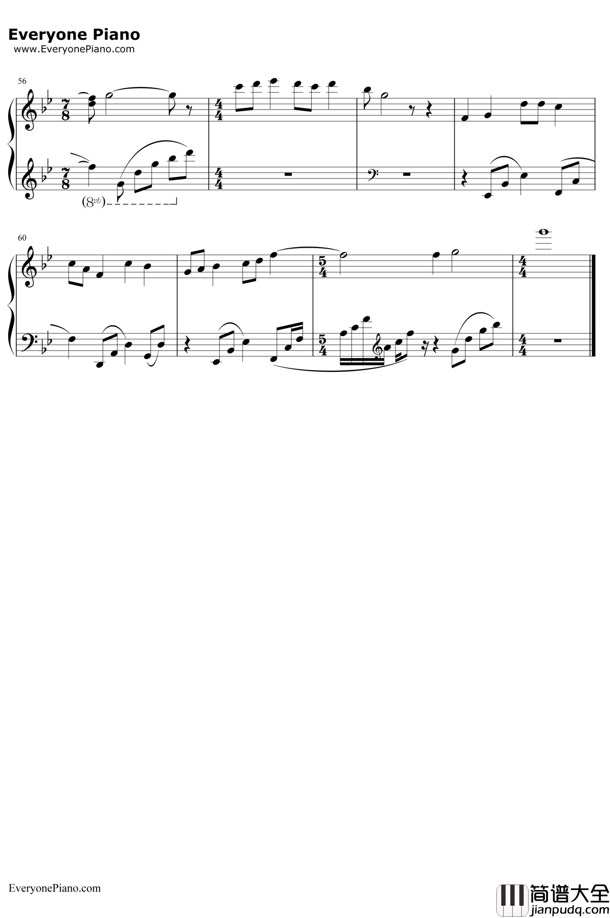 千年风雅钢琴谱_周子雷_来自星星的继承者们OST