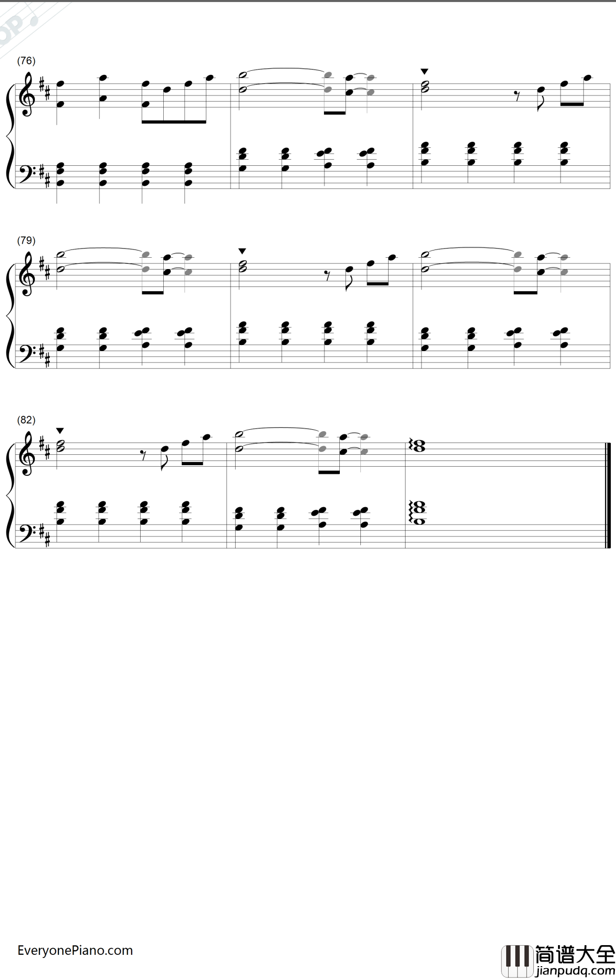 病名为爱钢琴谱__镜音双子