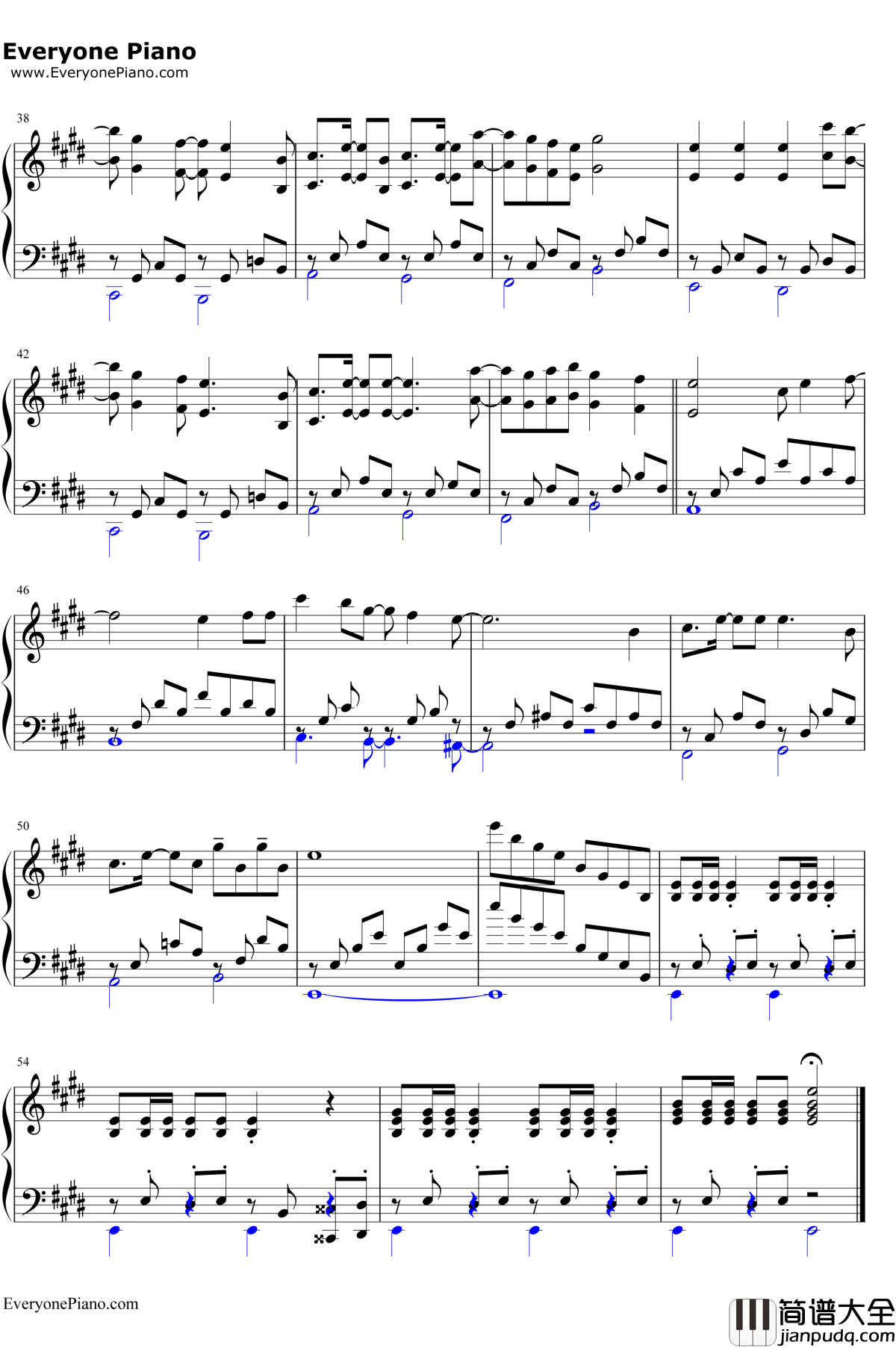 うまるん体操钢琴谱_田中爱美影山灯白石晴香古川由利奈_干物妹小埋R片尾曲