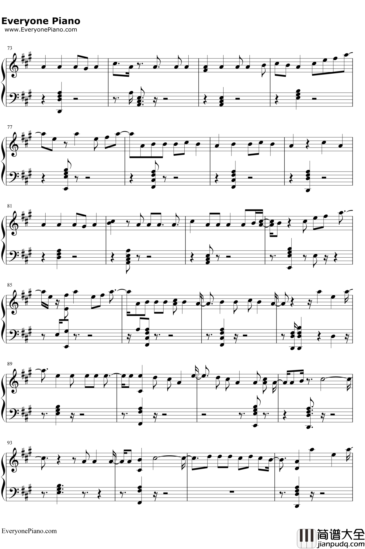 Call_It_What_You_Want钢琴谱_TaylorSwift