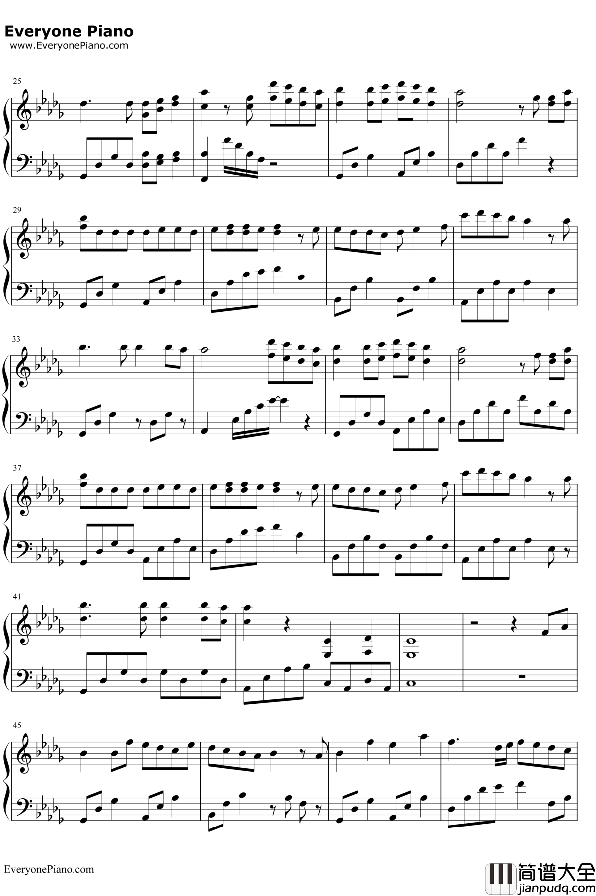 眉间雪钢琴谱_三个糙汉一个软妹组_剑网3剧情歌