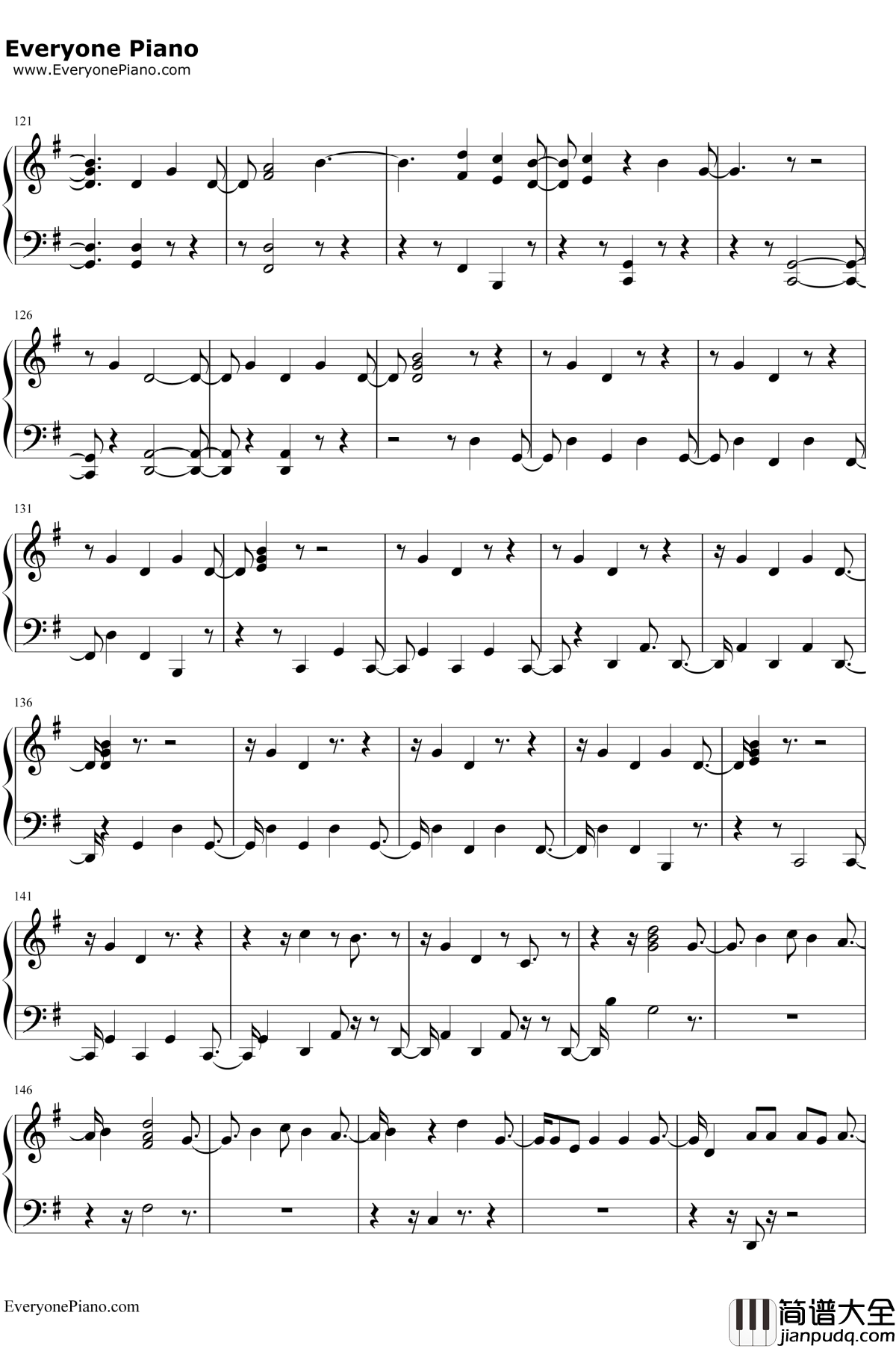 Beautiful_Trauma钢琴谱_Pink