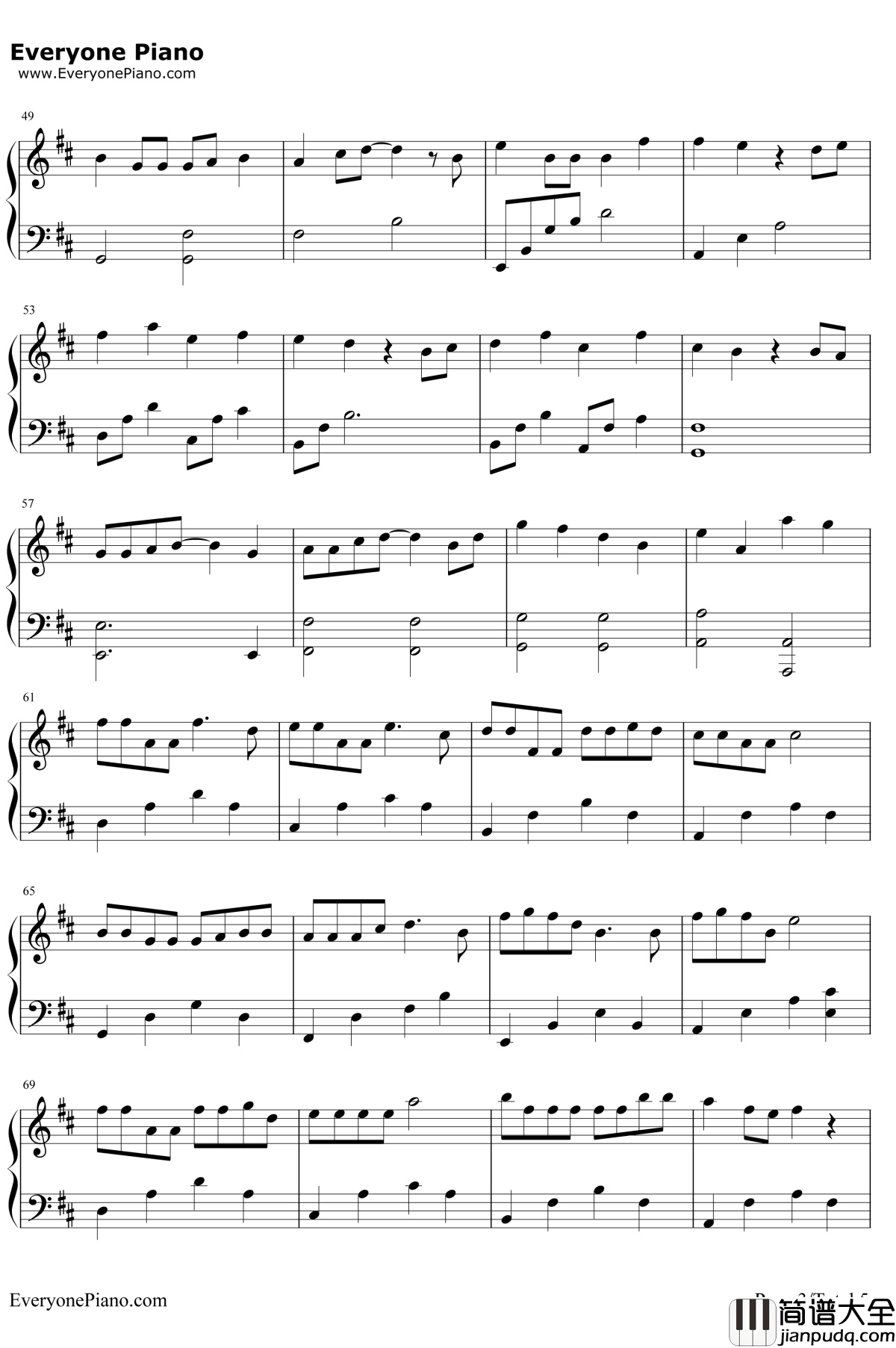 野孩子钢琴谱__杨千嬅