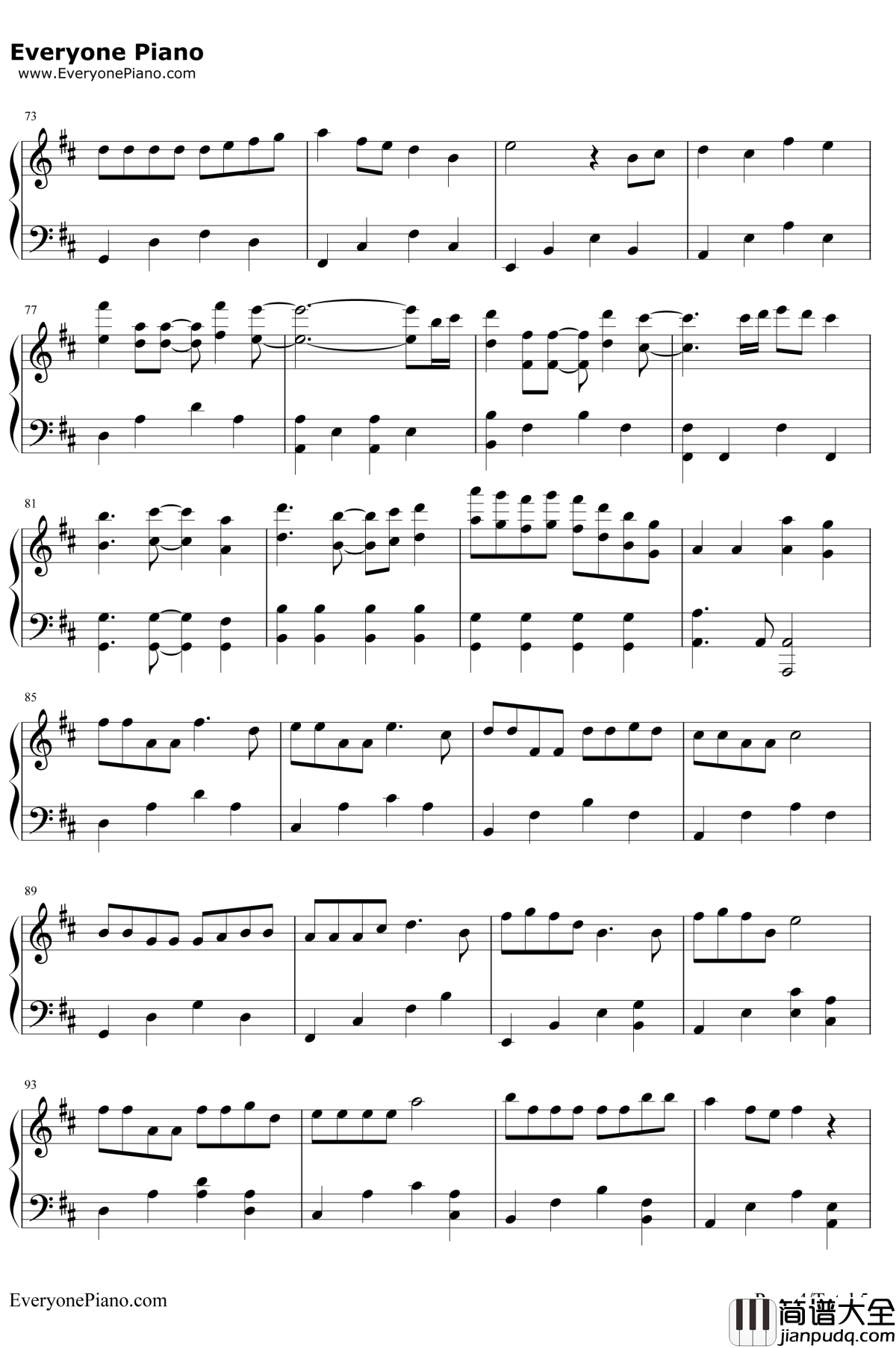 野孩子钢琴谱__杨千嬅