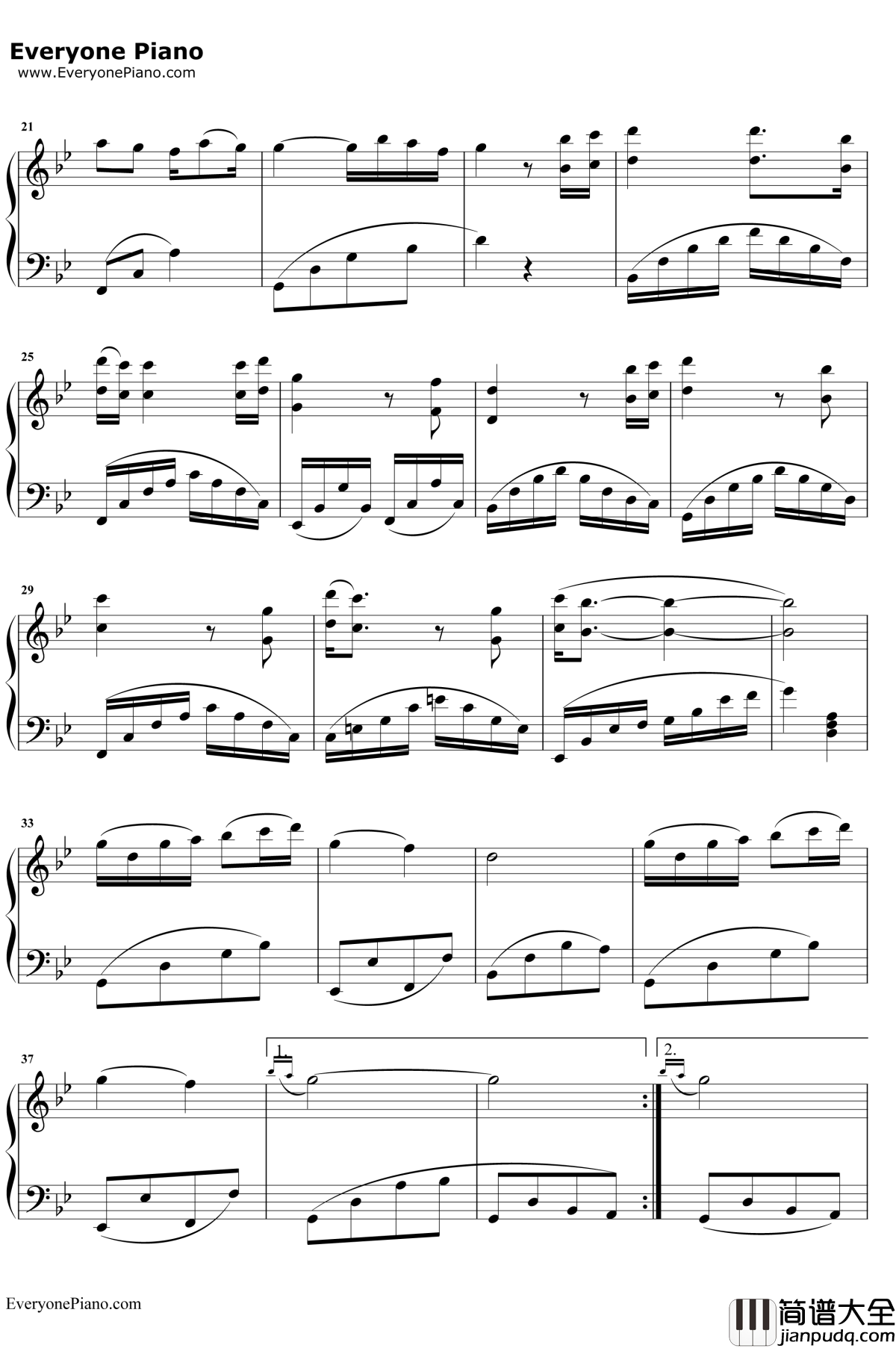 你看你看月亮的脸钢琴谱__孟庭苇