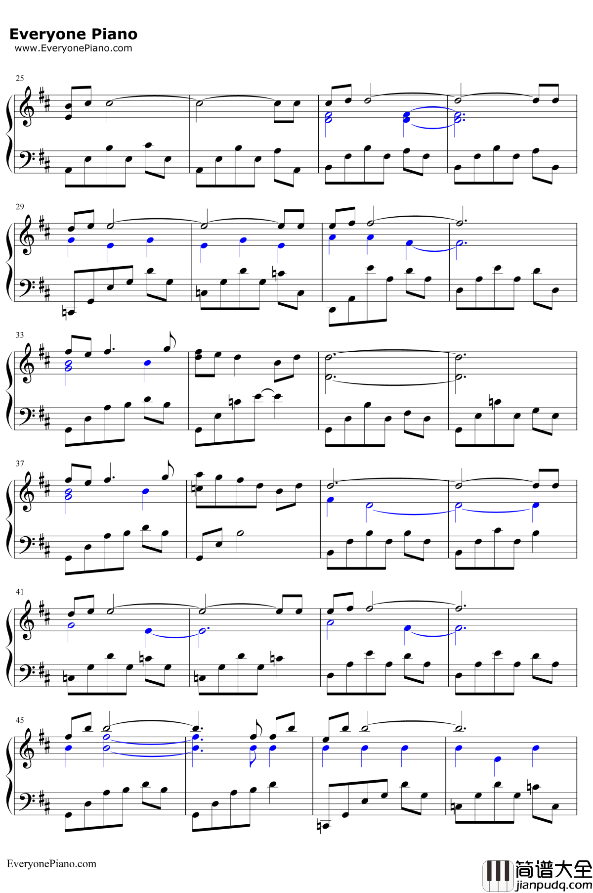 With_the_Wind钢琴谱__李闰珉