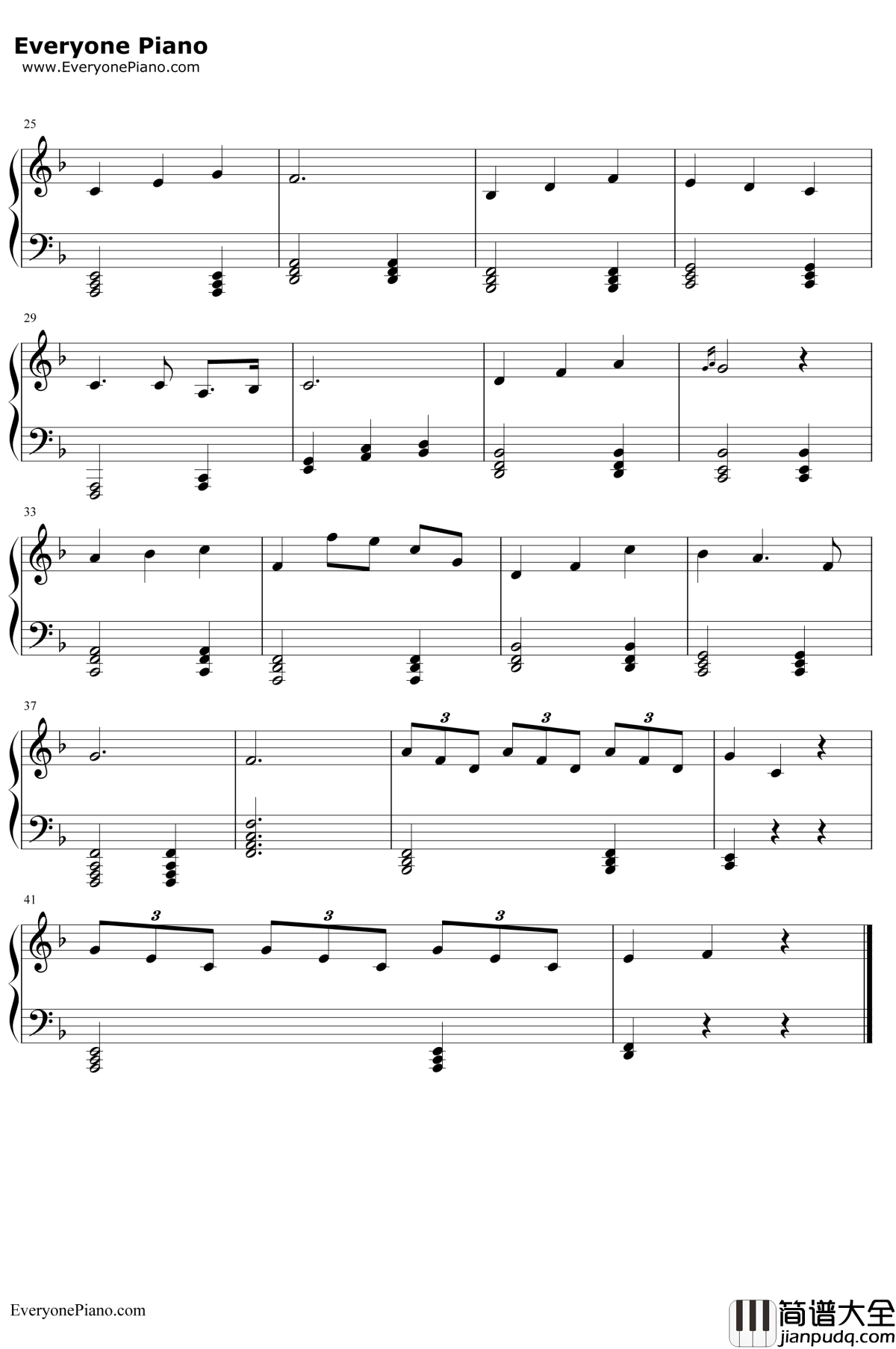 爱的华尔兹钢琴谱_郑爽俞灏明_一起来看流星雨插曲