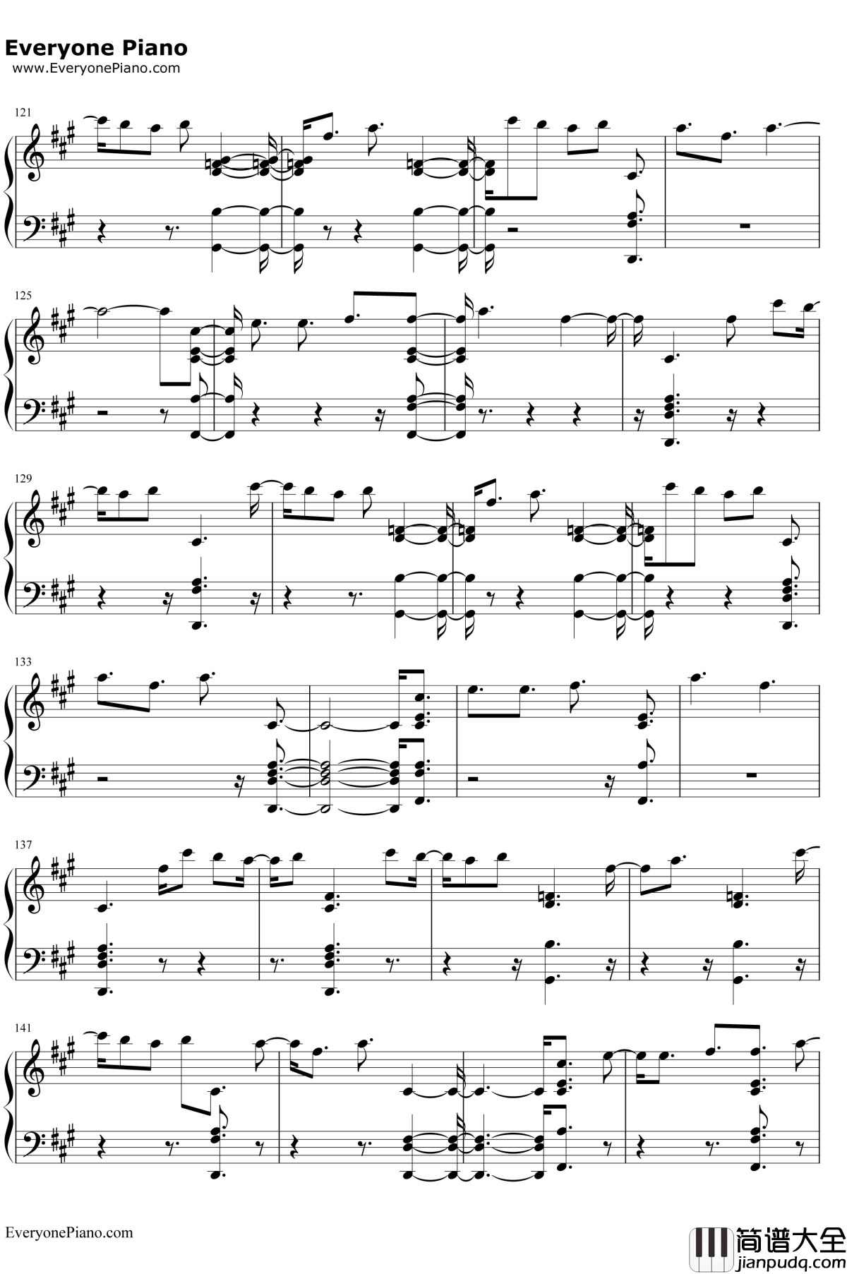 Hard_To_Love钢琴谱_CalvinHarris