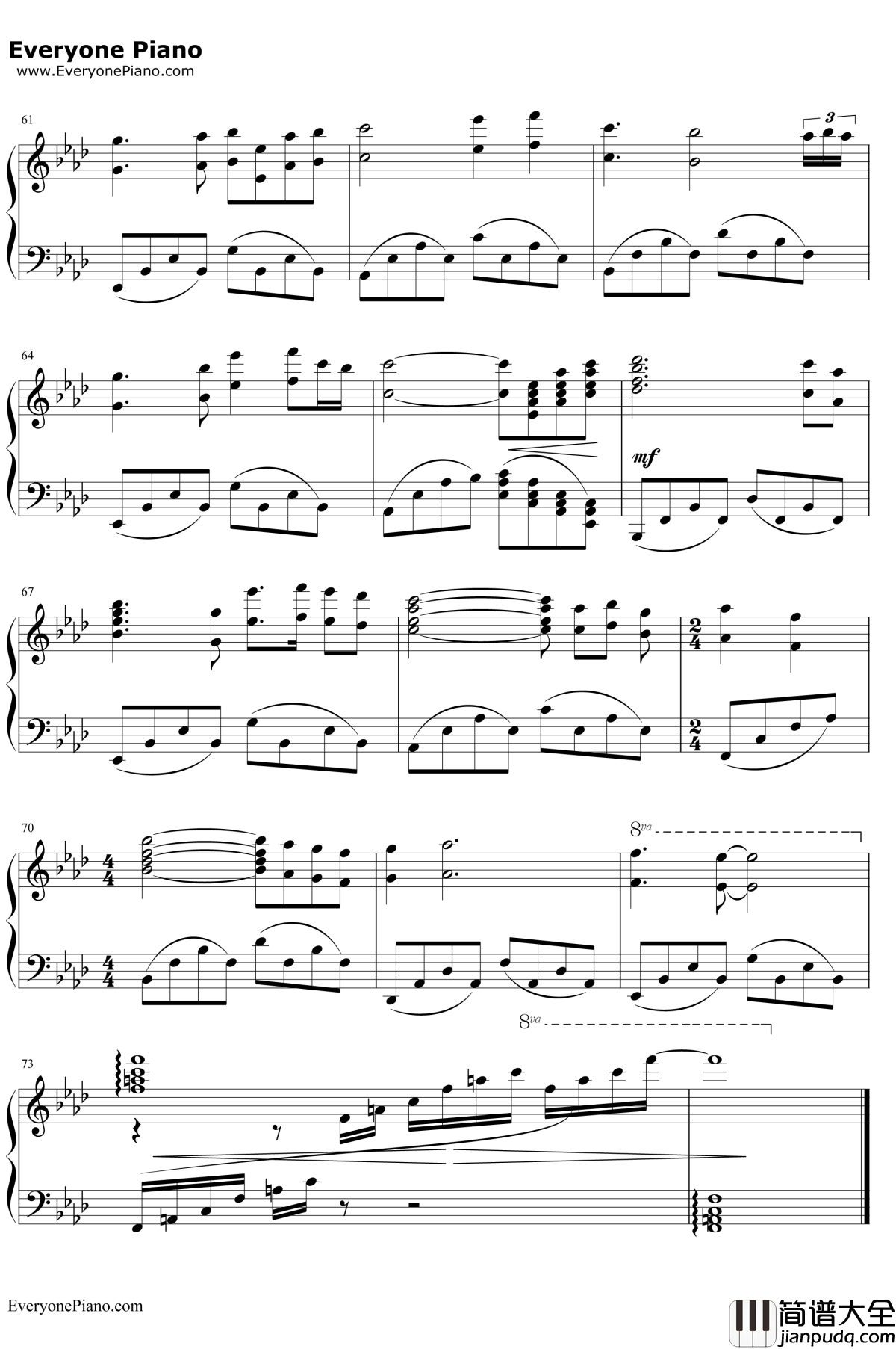 Adagio_in_CMinor钢琴谱__雅尼