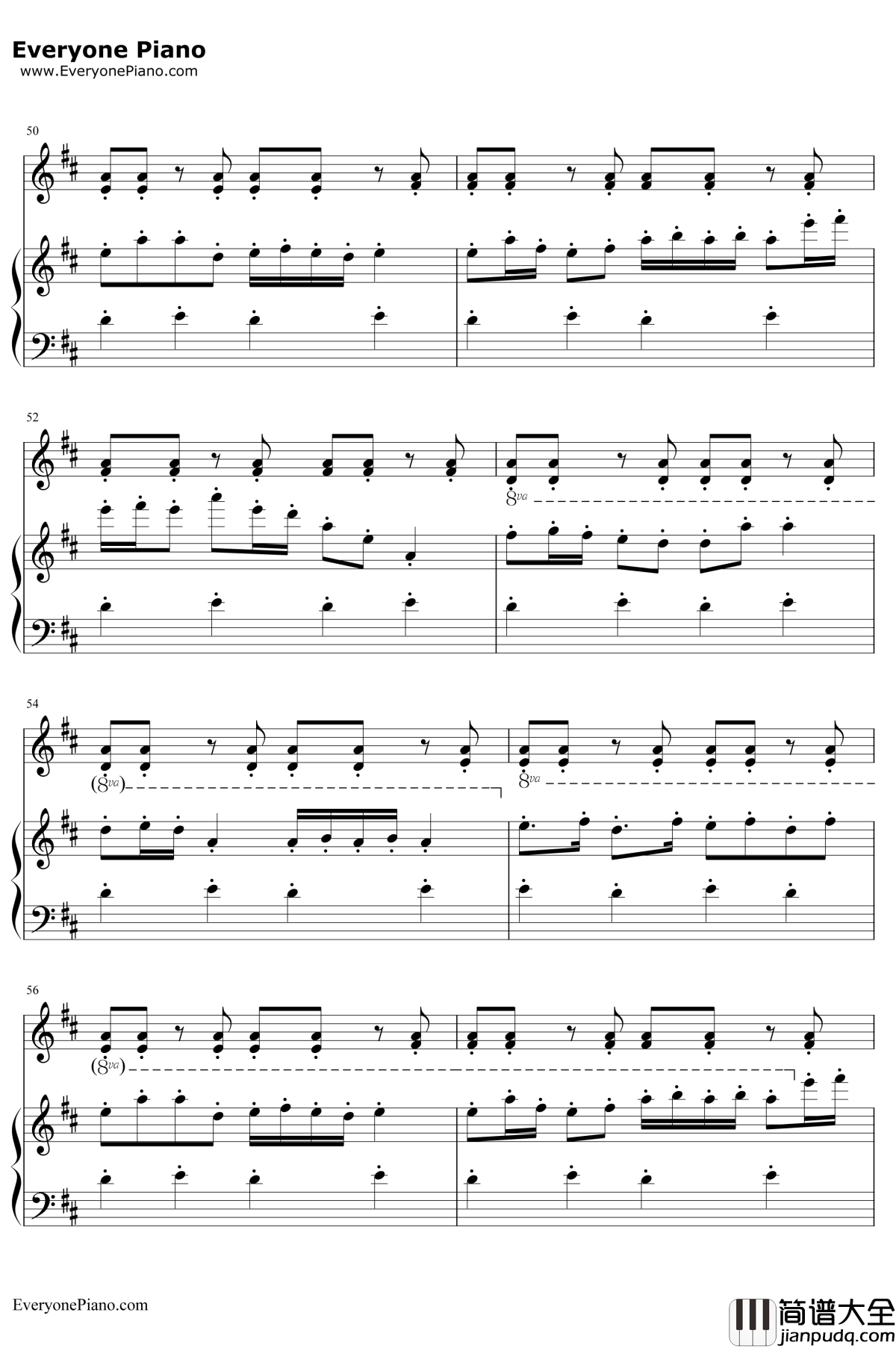 清浅谷钢琴谱__林海