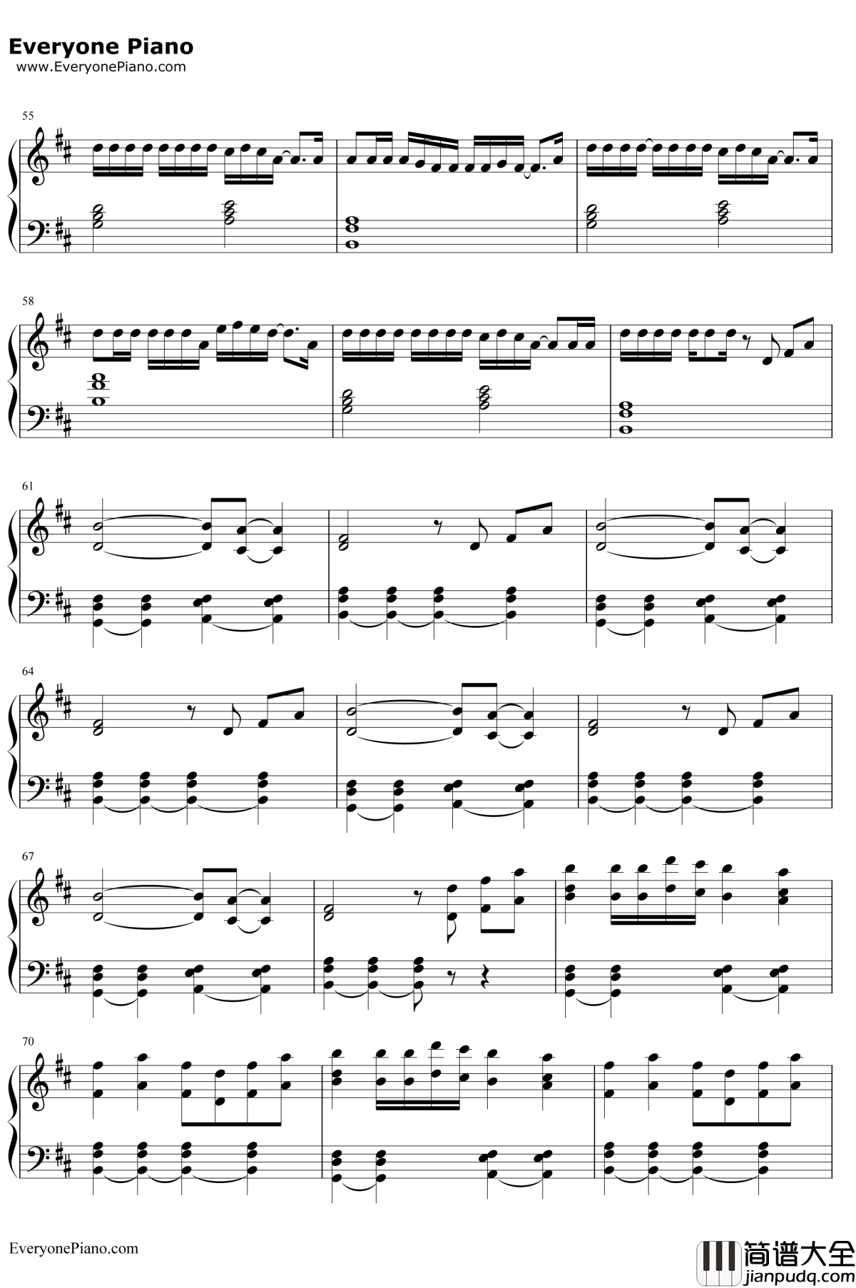 病名为爱钢琴谱_镜音双子_病名は愛だった