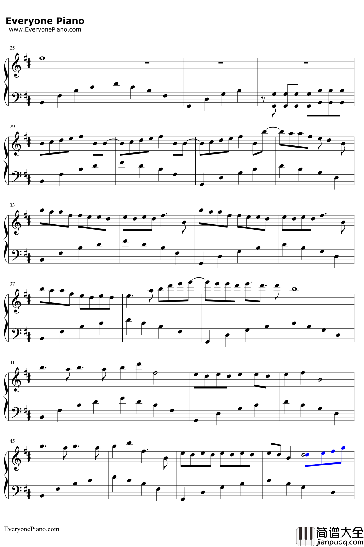 心疼你的过去钢琴谱__许嵩