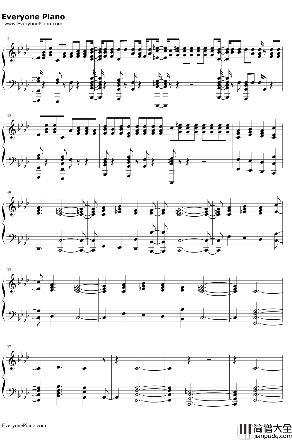 HIM钢琴谱_SamSmith