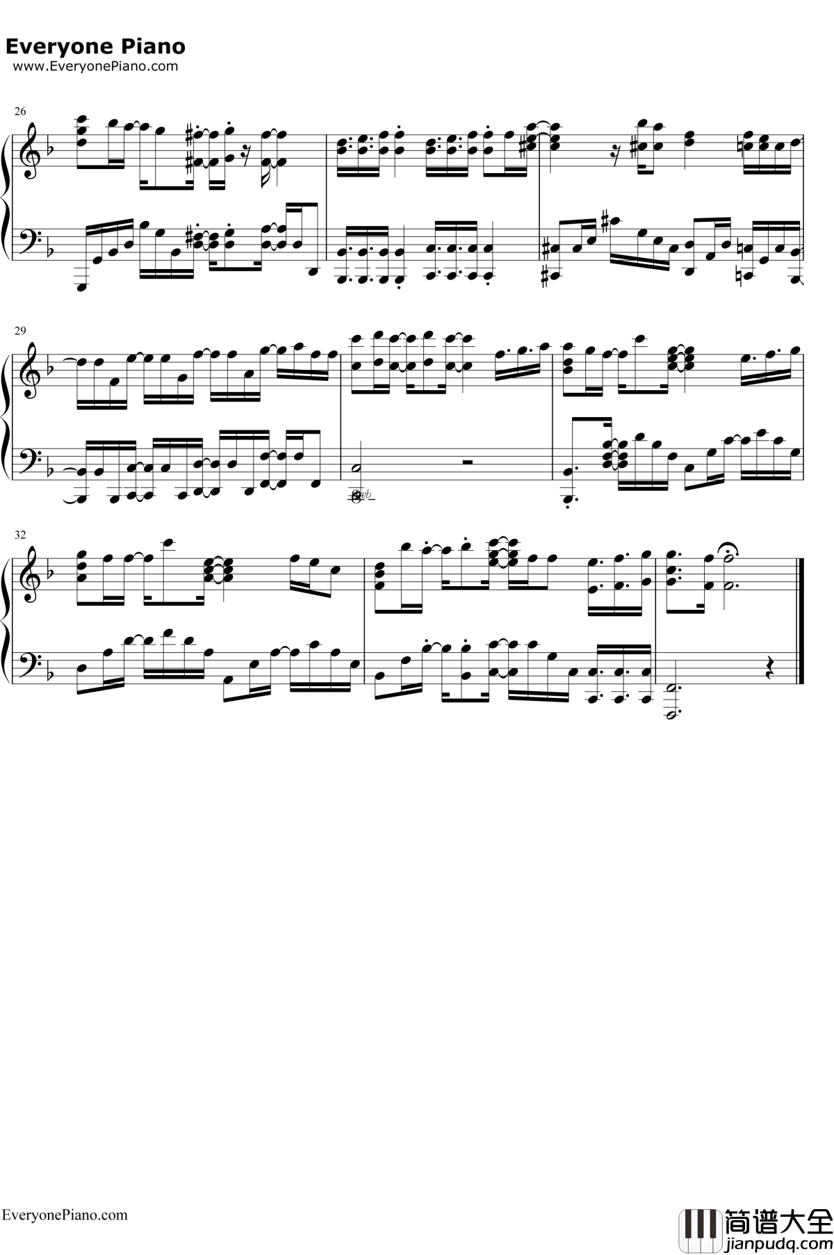 明日の君さえいればいい钢琴谱_Choucho_如果有妹妹就好了OP