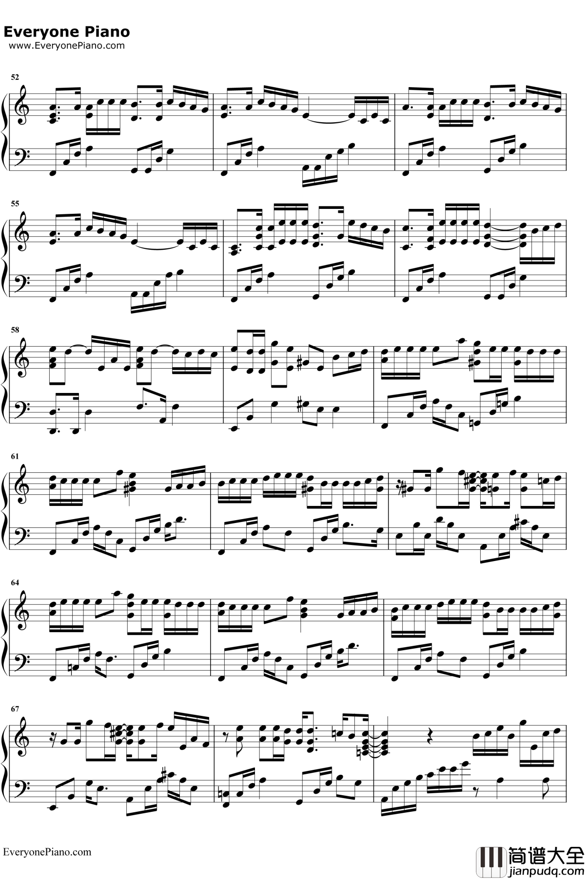 樱花樱花想见你钢琴谱_高野健一