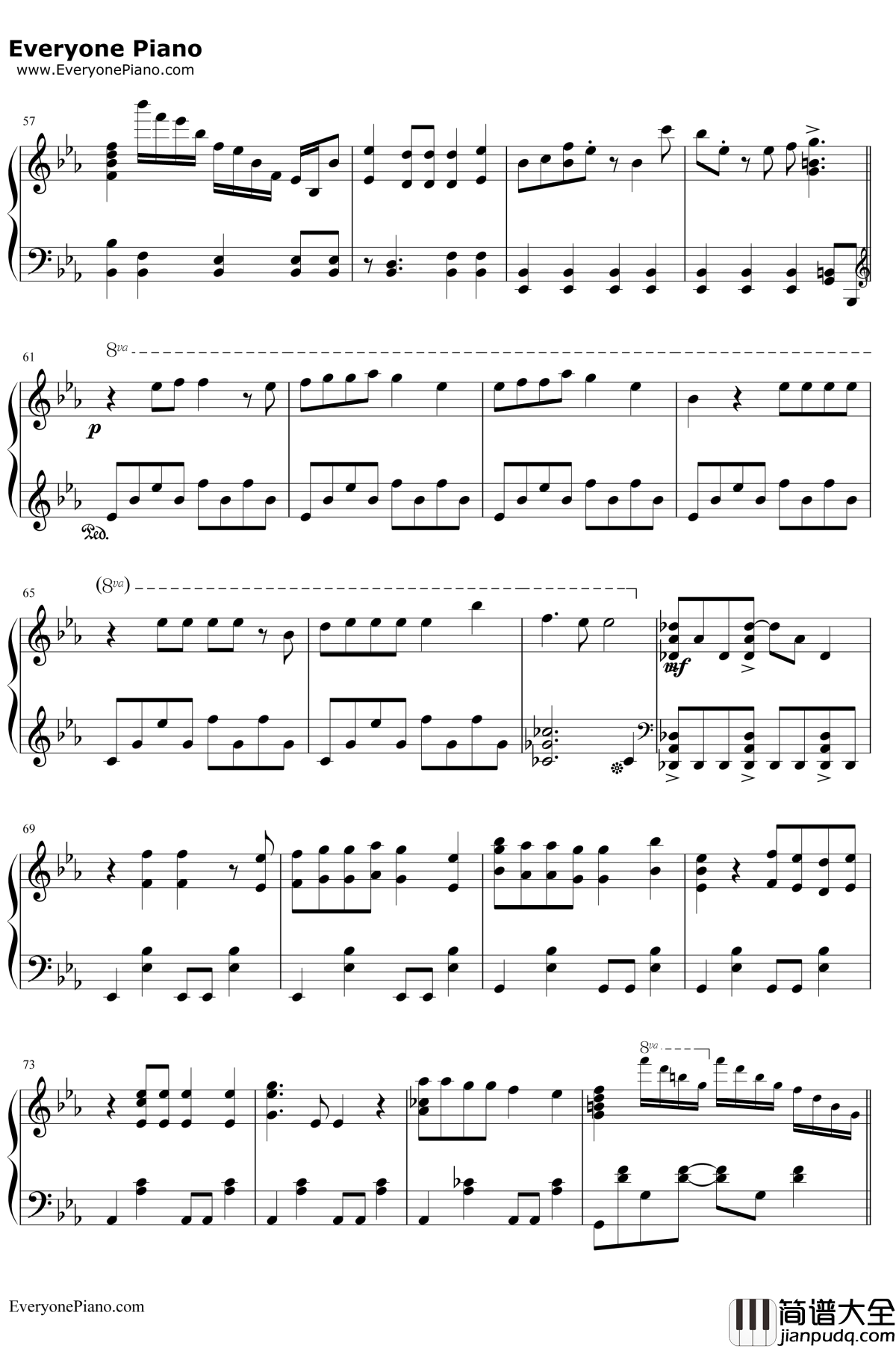 だってアタシのヒーロー钢琴谱_LiSA_我的英雄学院第二季ED