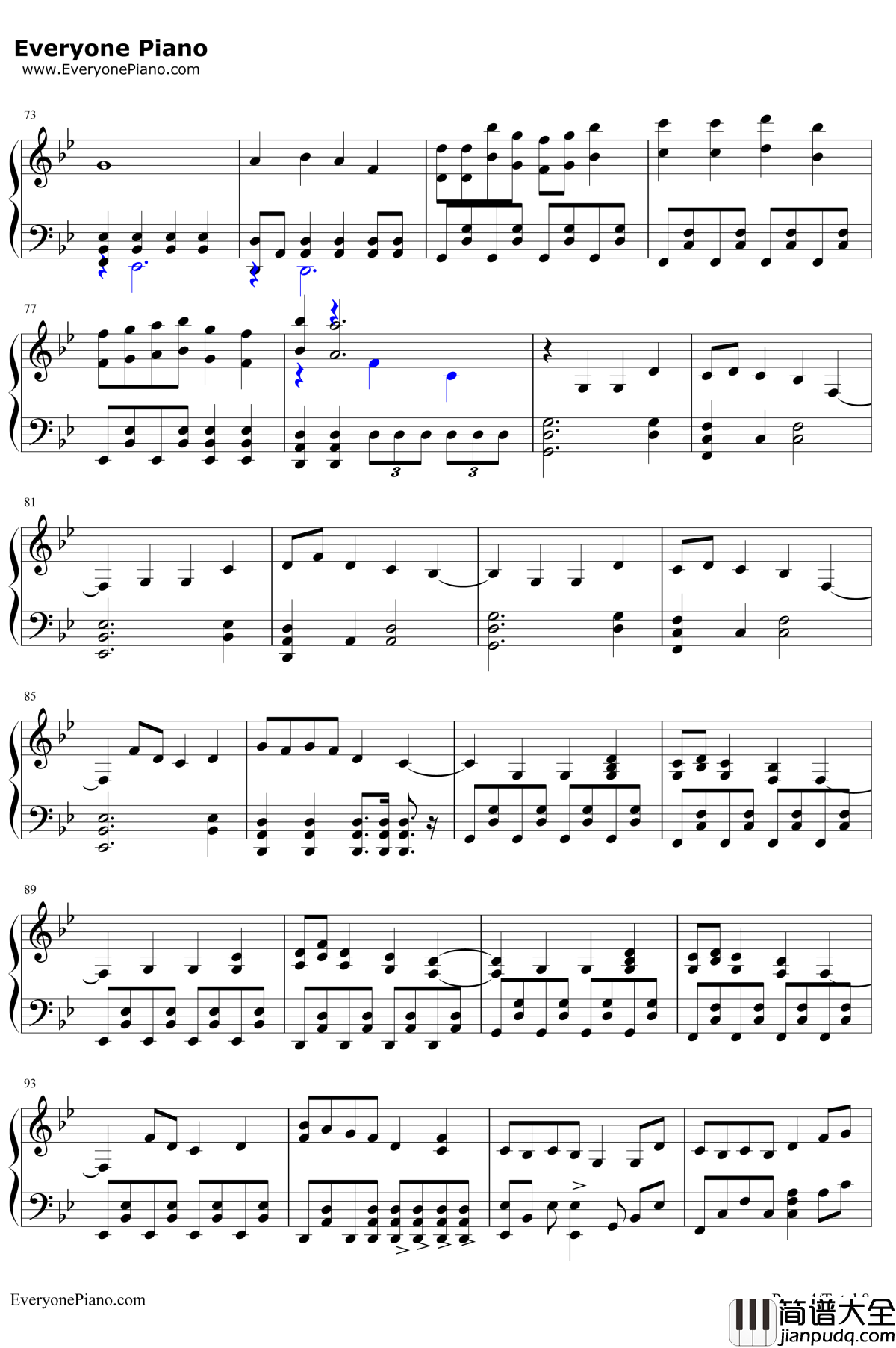 万神纪钢琴谱___星尘