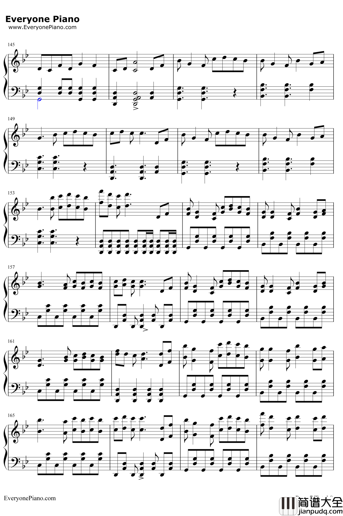 万神纪钢琴谱___星尘