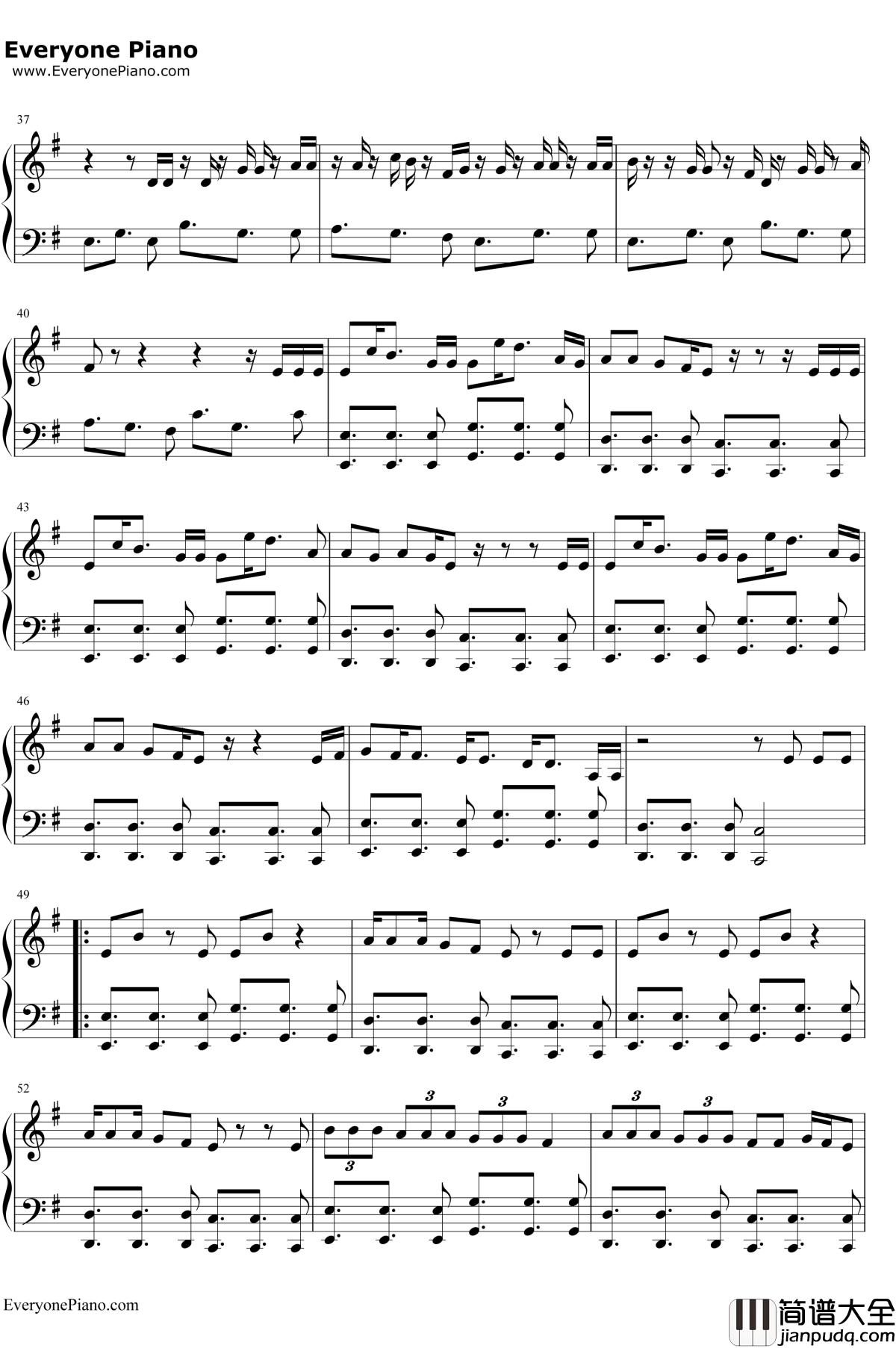 Ciao_Adios钢琴谱_Anne_Marie