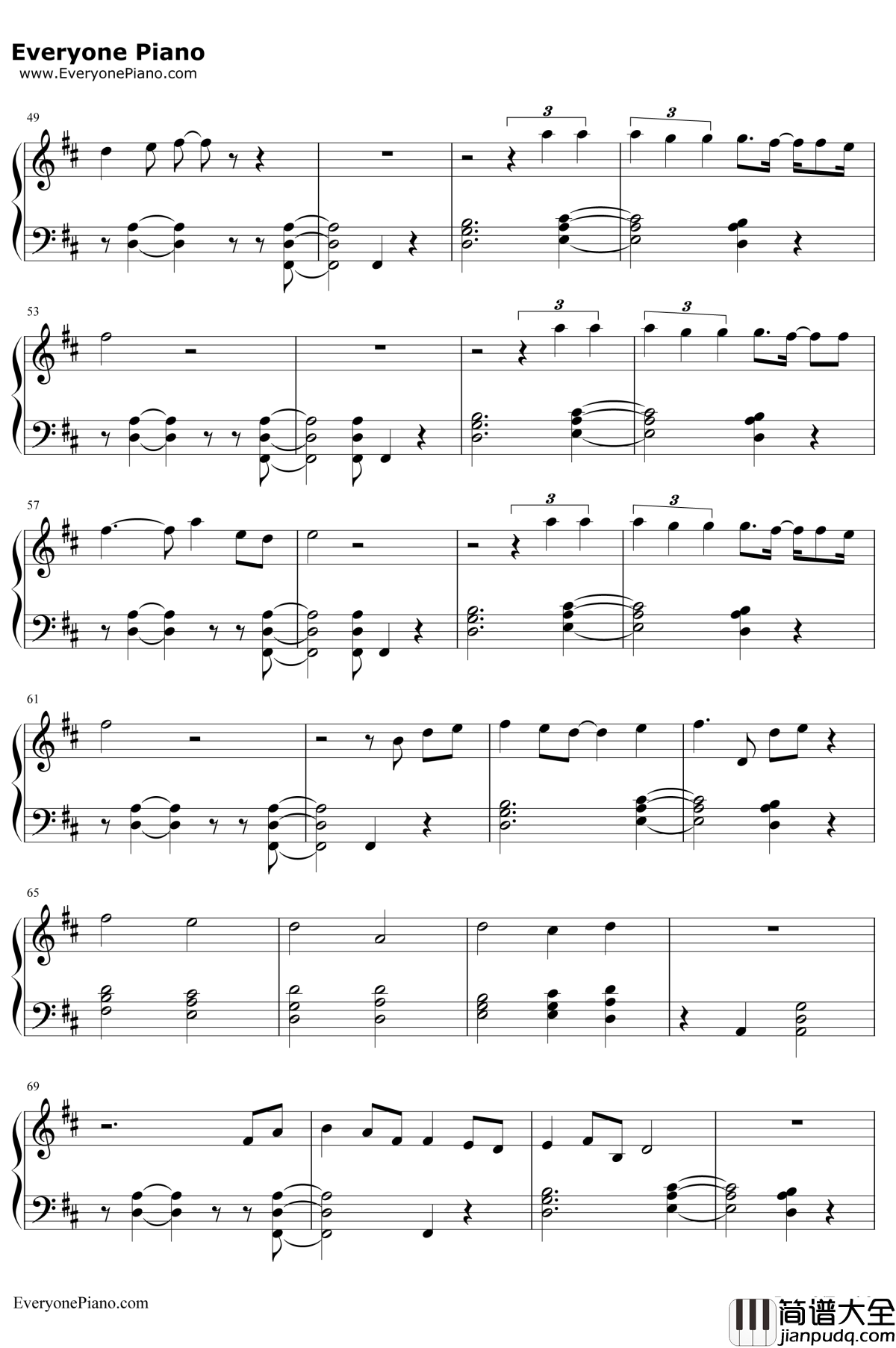 Thinking_Out_Loud钢琴谱_EdSheeran