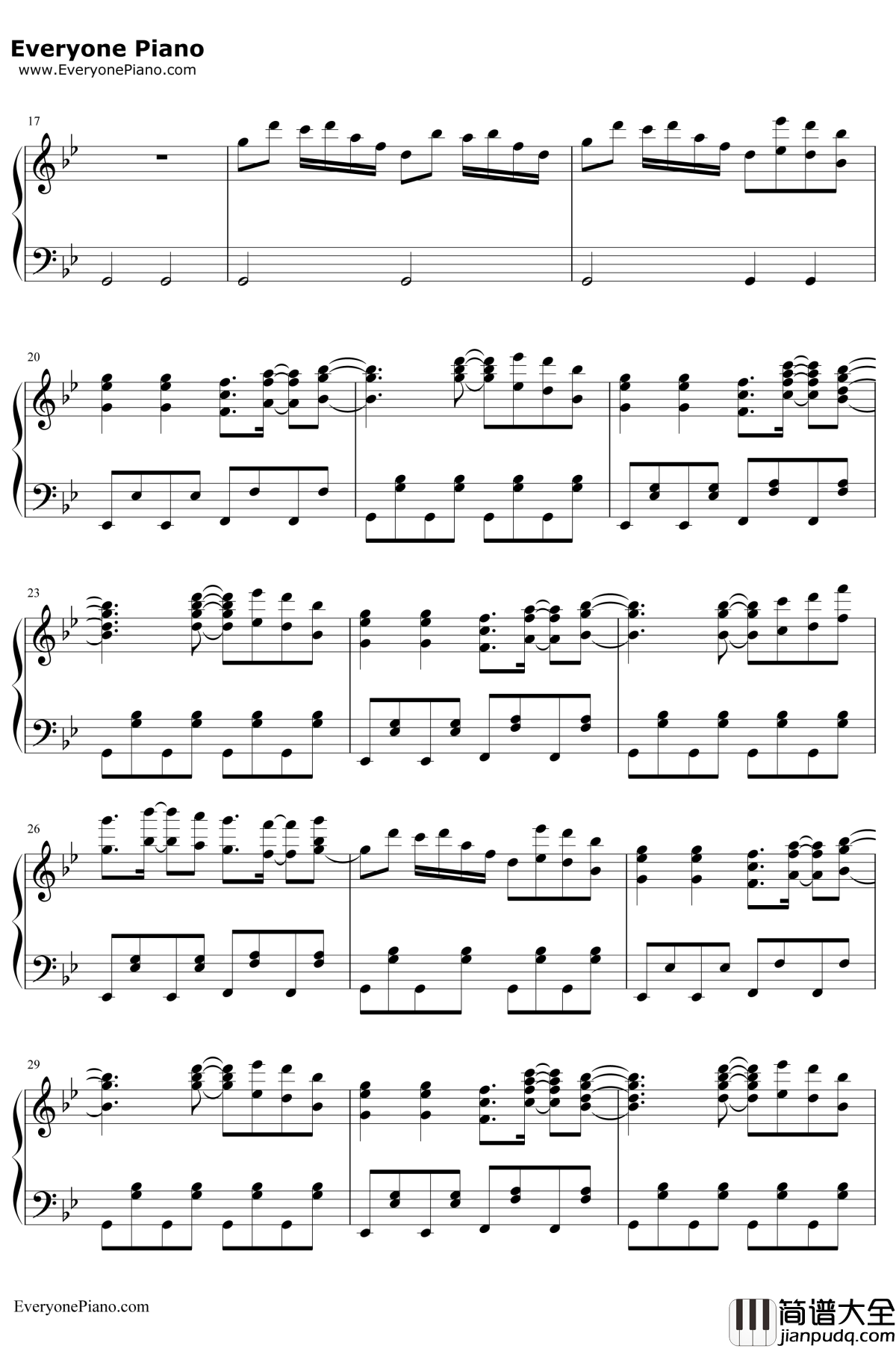 紅楼～EasternDream钢琴谱_东方Project_东方红魔乡