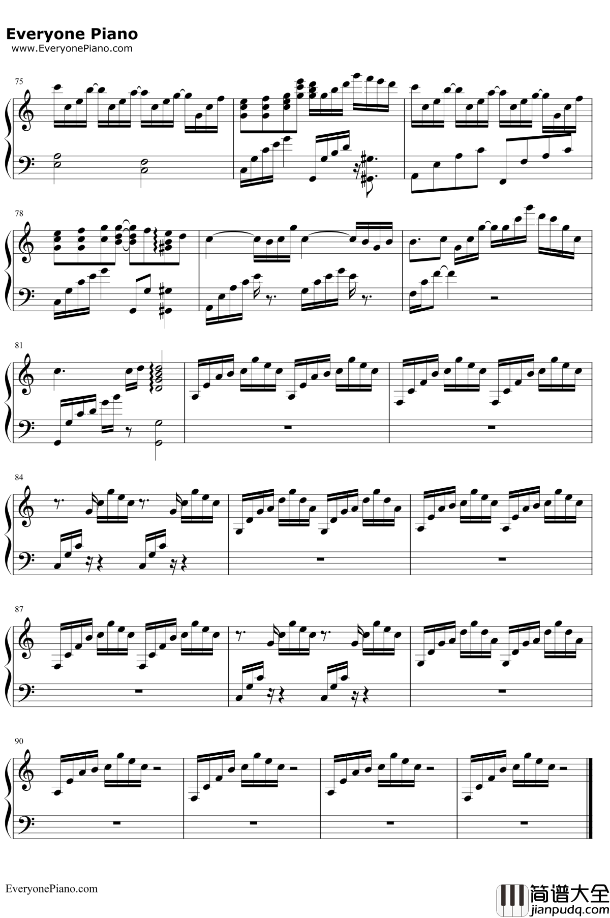 没有出口的迷宫钢琴谱__V.K克