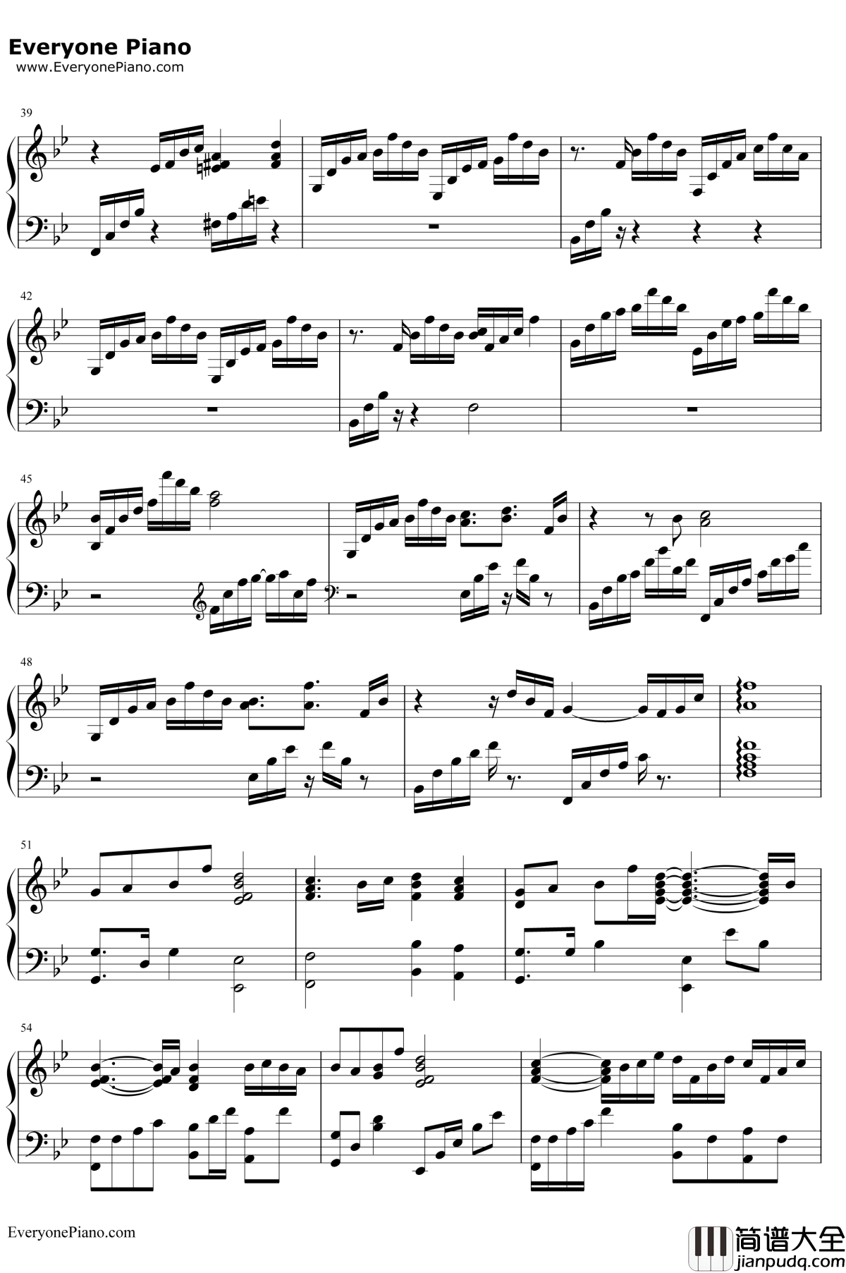 没有出口的迷宫钢琴谱__V.K克