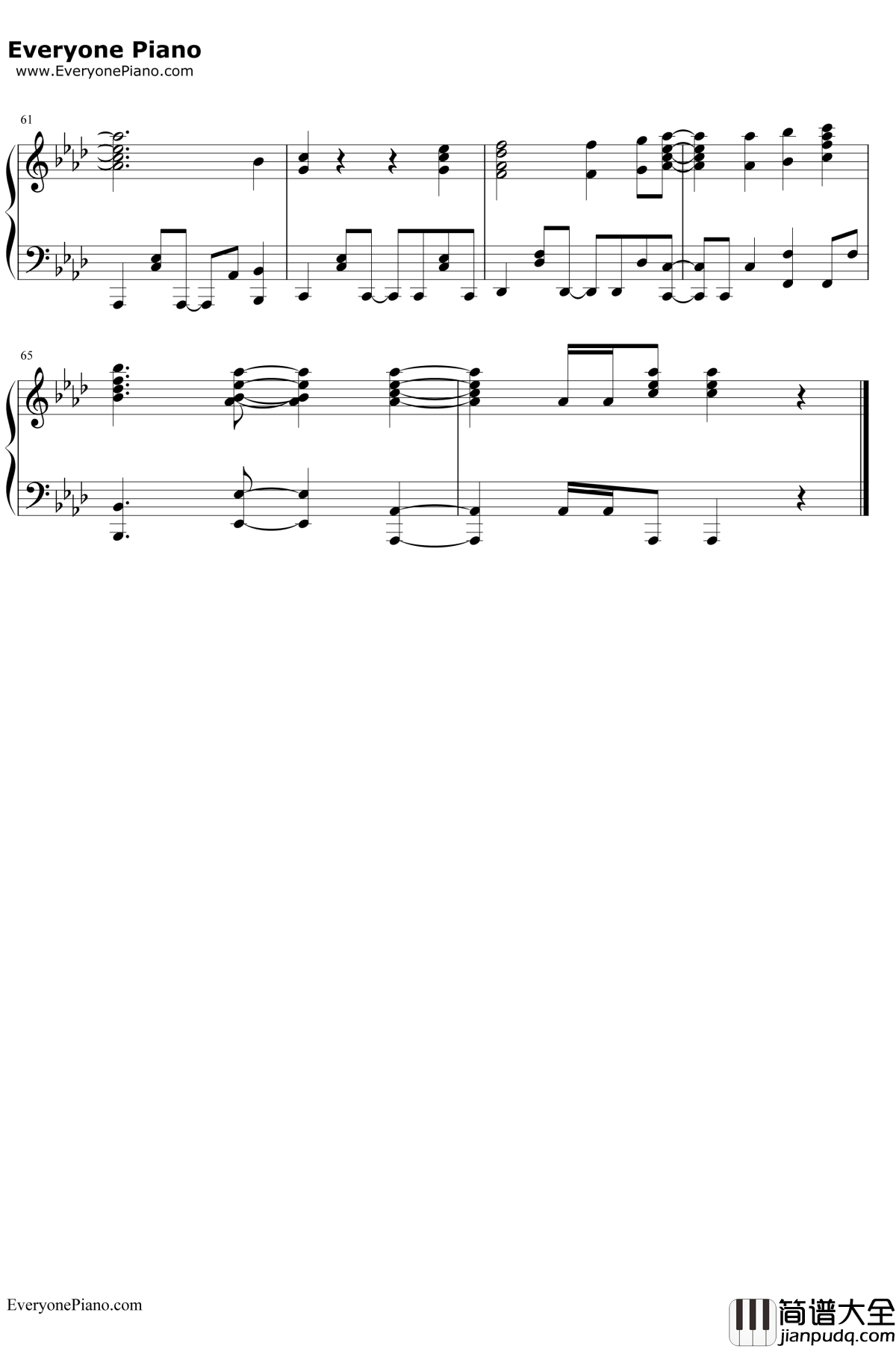 未来の僕らは知ってるよ钢琴谱_Aqours_LoveLiveSunshine第二季OP