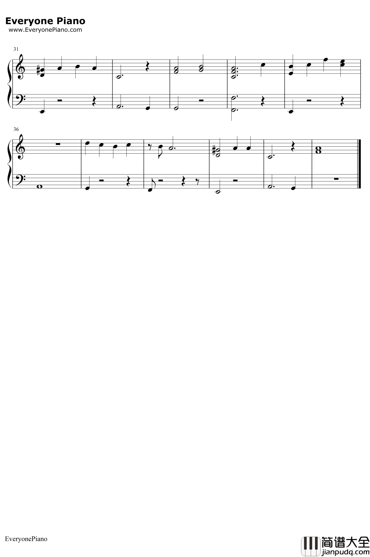 环钢琴谱_糸奇はな_cycle_魔法使的新娘ED