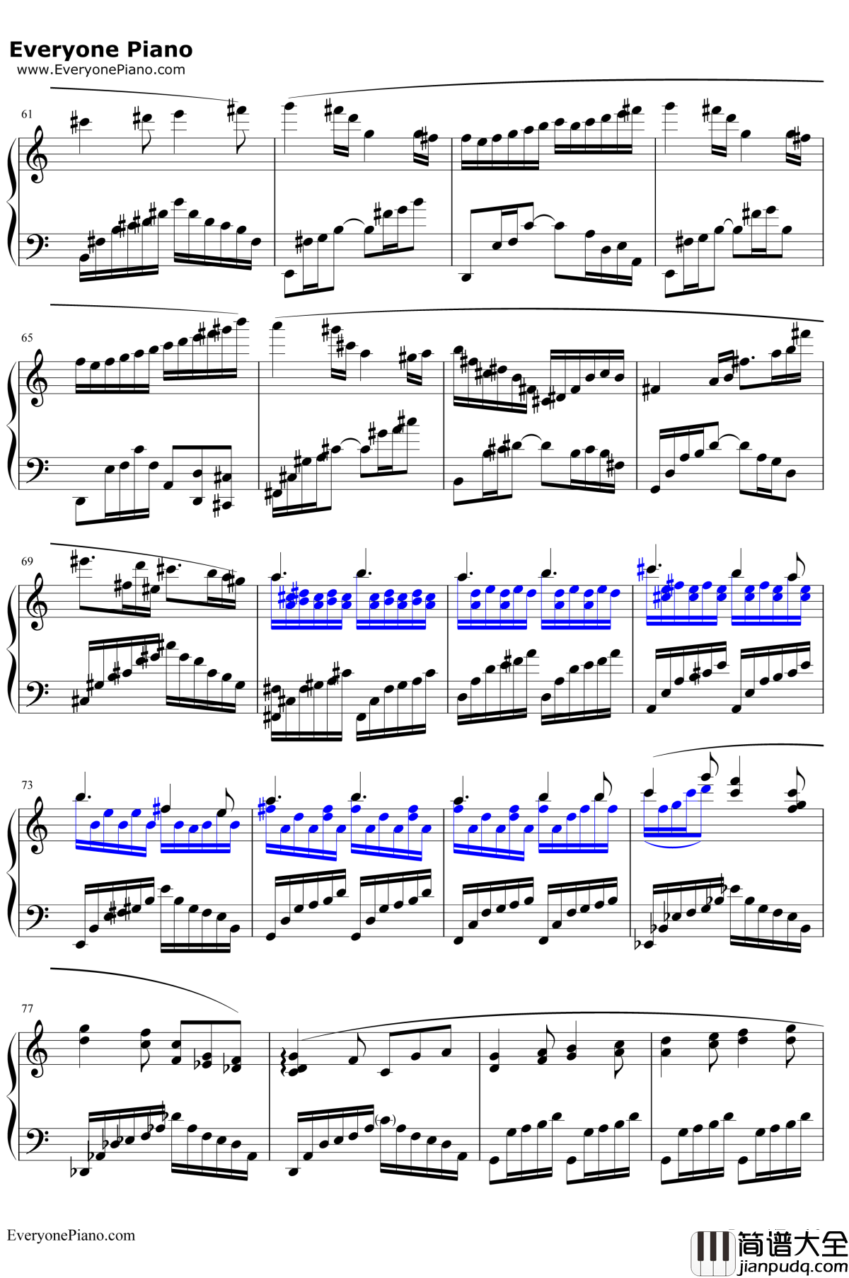 幻之尽钢琴谱_鲜远_孤月华章第五章