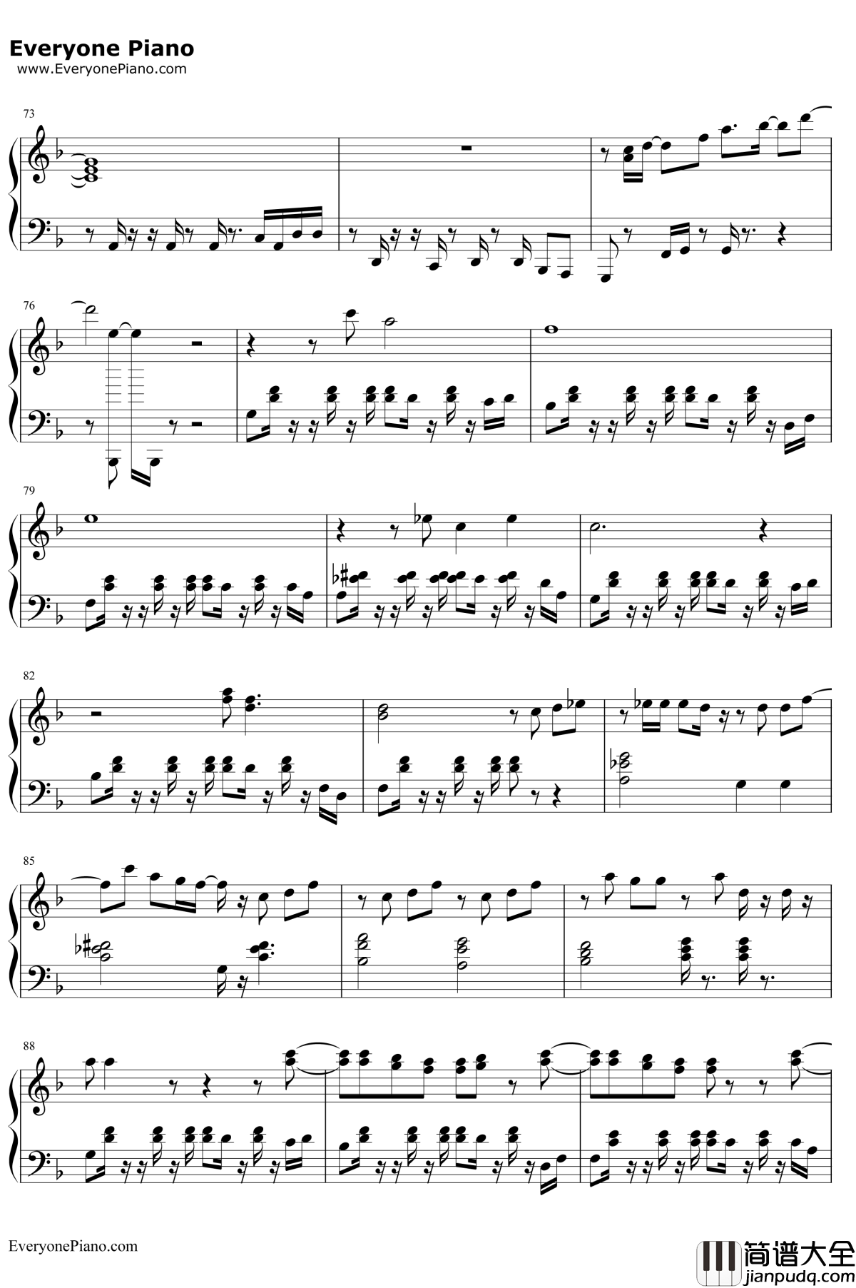 Love_Never_Felt_So_Good钢琴谱_MichaelJackson