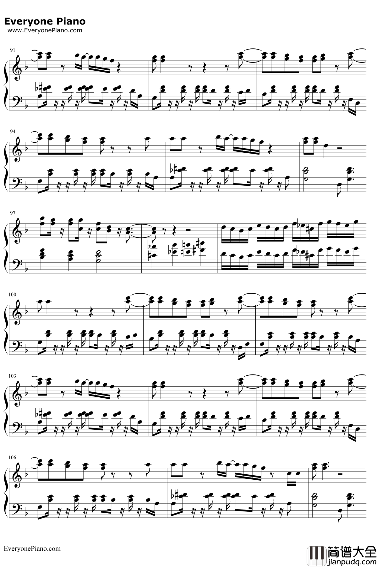 Love_Never_Felt_So_Good钢琴谱_MichaelJackson