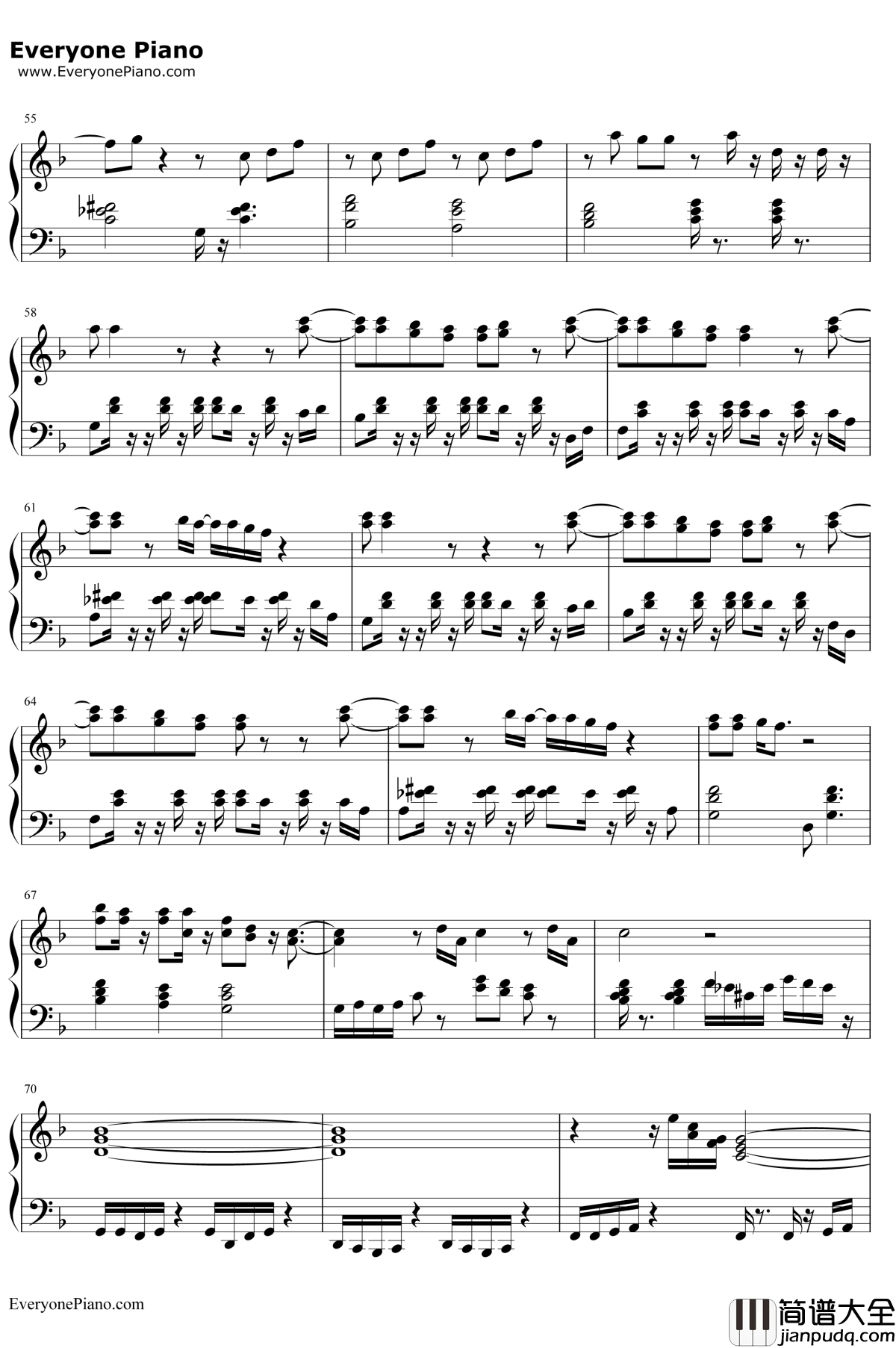 Love_Never_Felt_So_Good钢琴谱_MichaelJackson