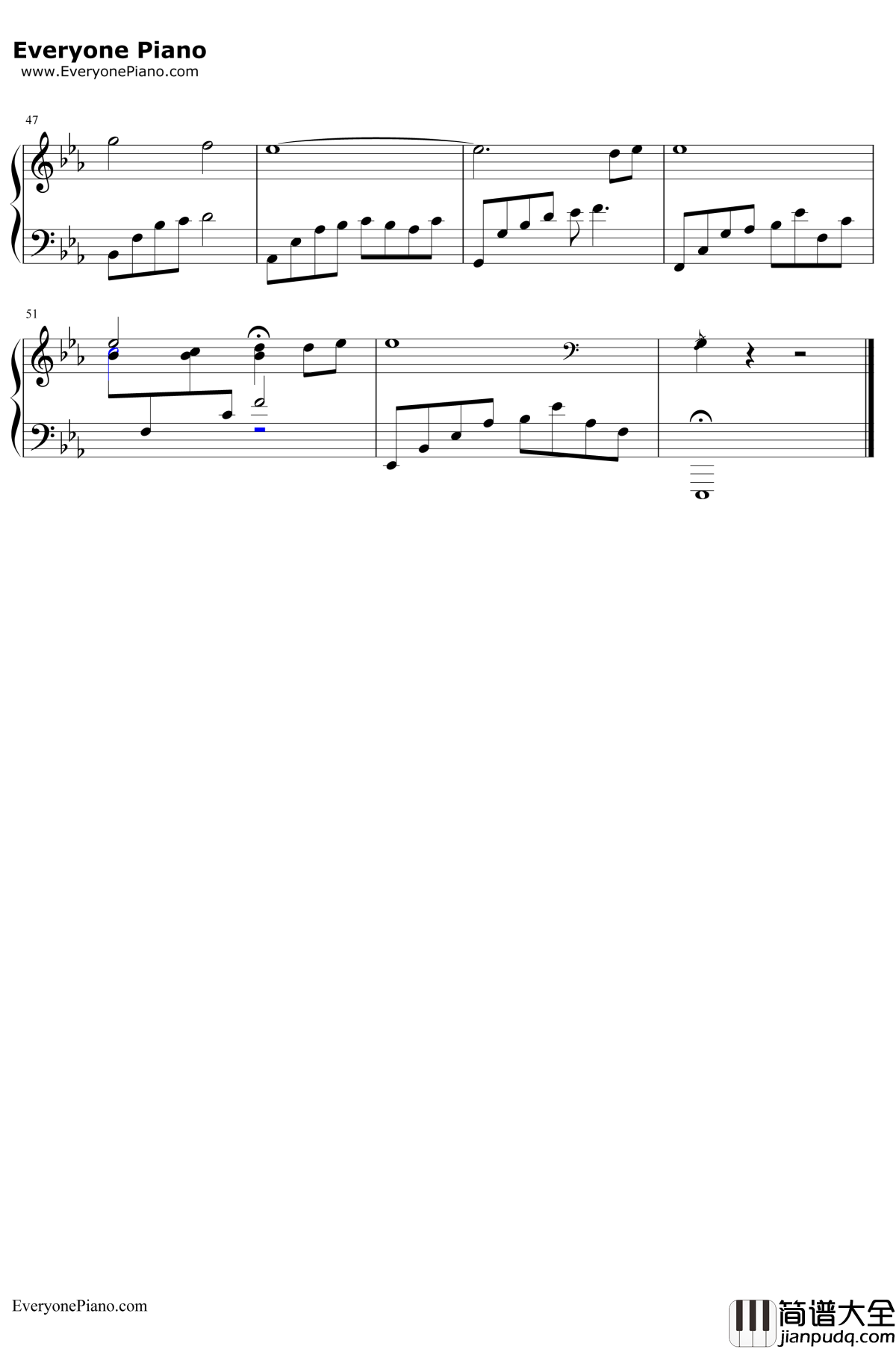 Lost_Memory钢琴谱_Hyeong_seokKim_我的野蛮女友插曲