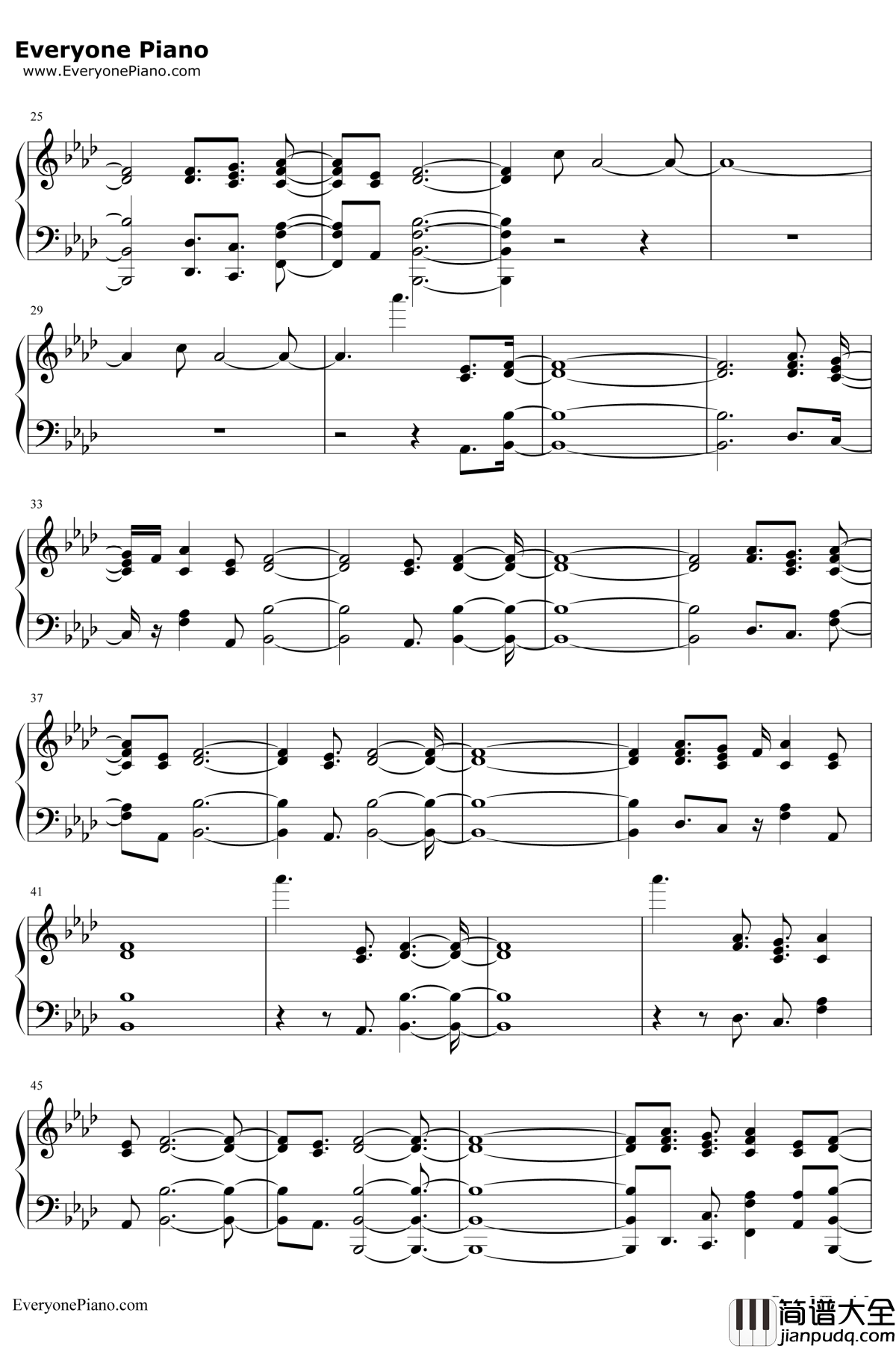 Out_Of_My_Head钢琴谱_CharliXCX