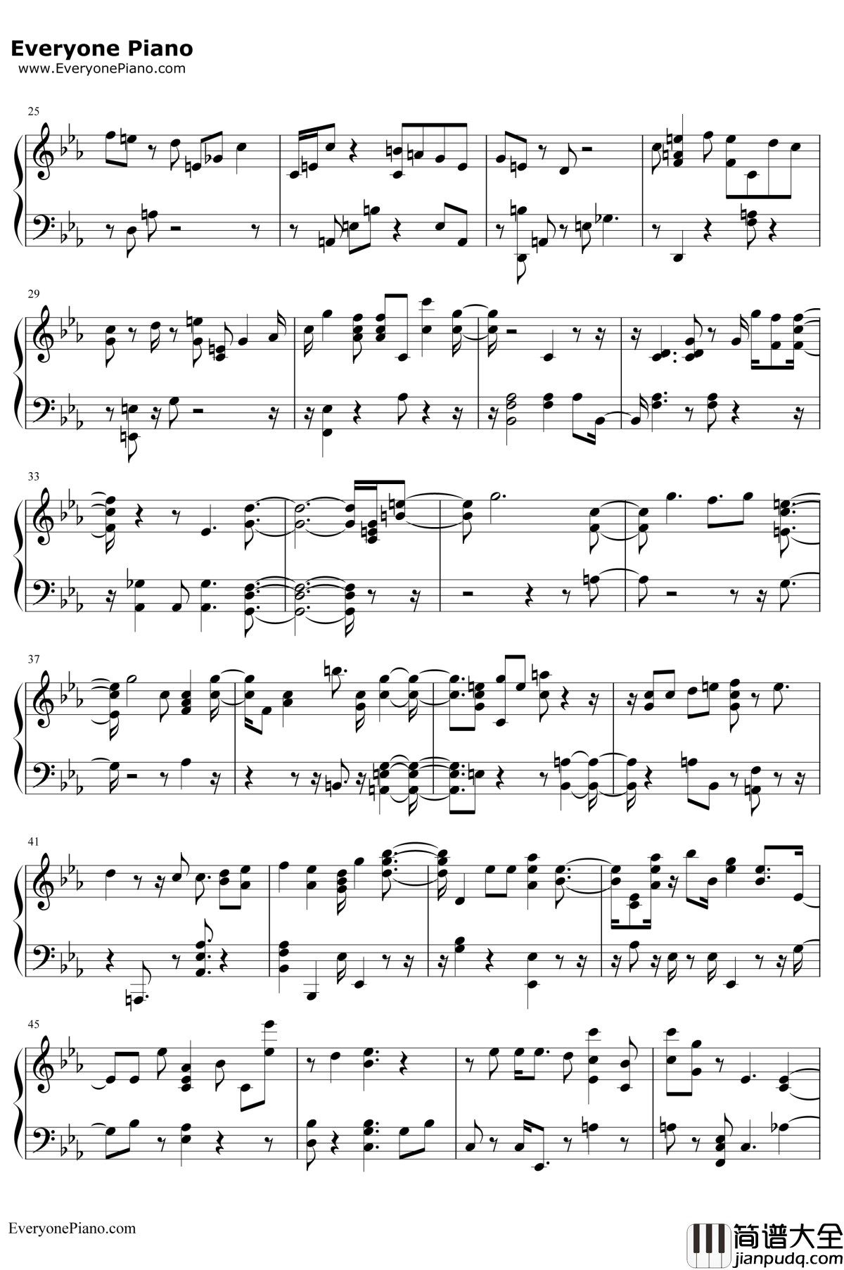 This_Christmas钢琴谱__金泰妍