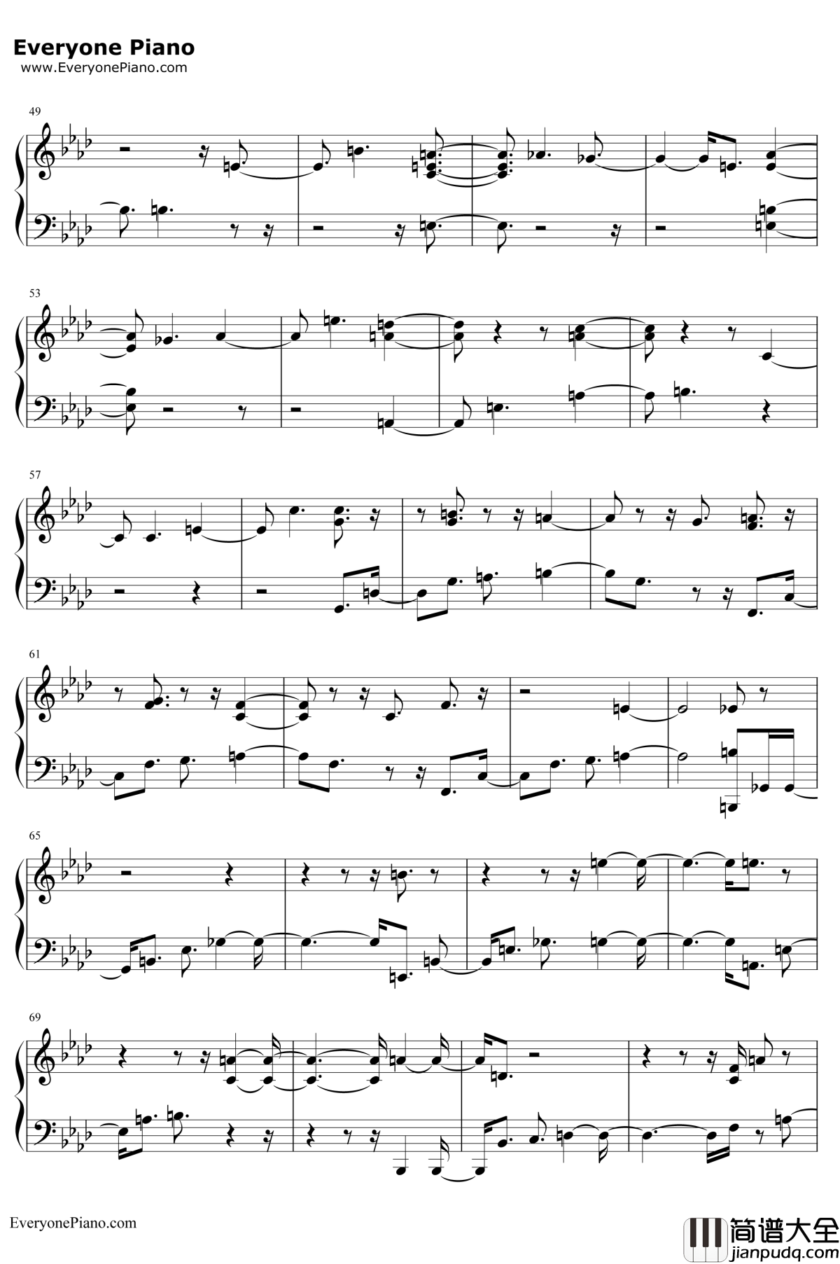 The_Spark钢琴谱_JohnWilliams_星球大战最后的绝地武士OST