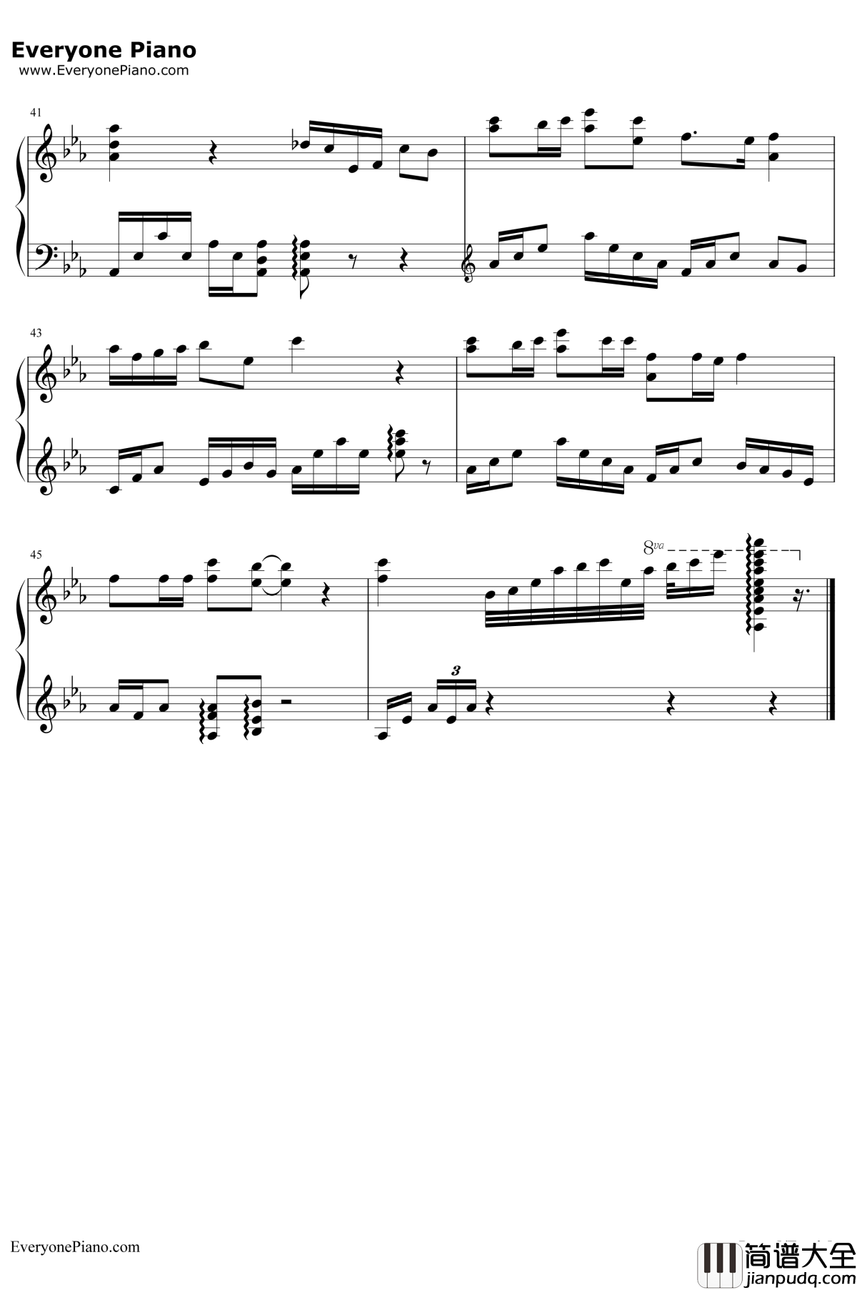 雾中列车钢琴谱_李健王俊凯_解忧杂货店宣传曲