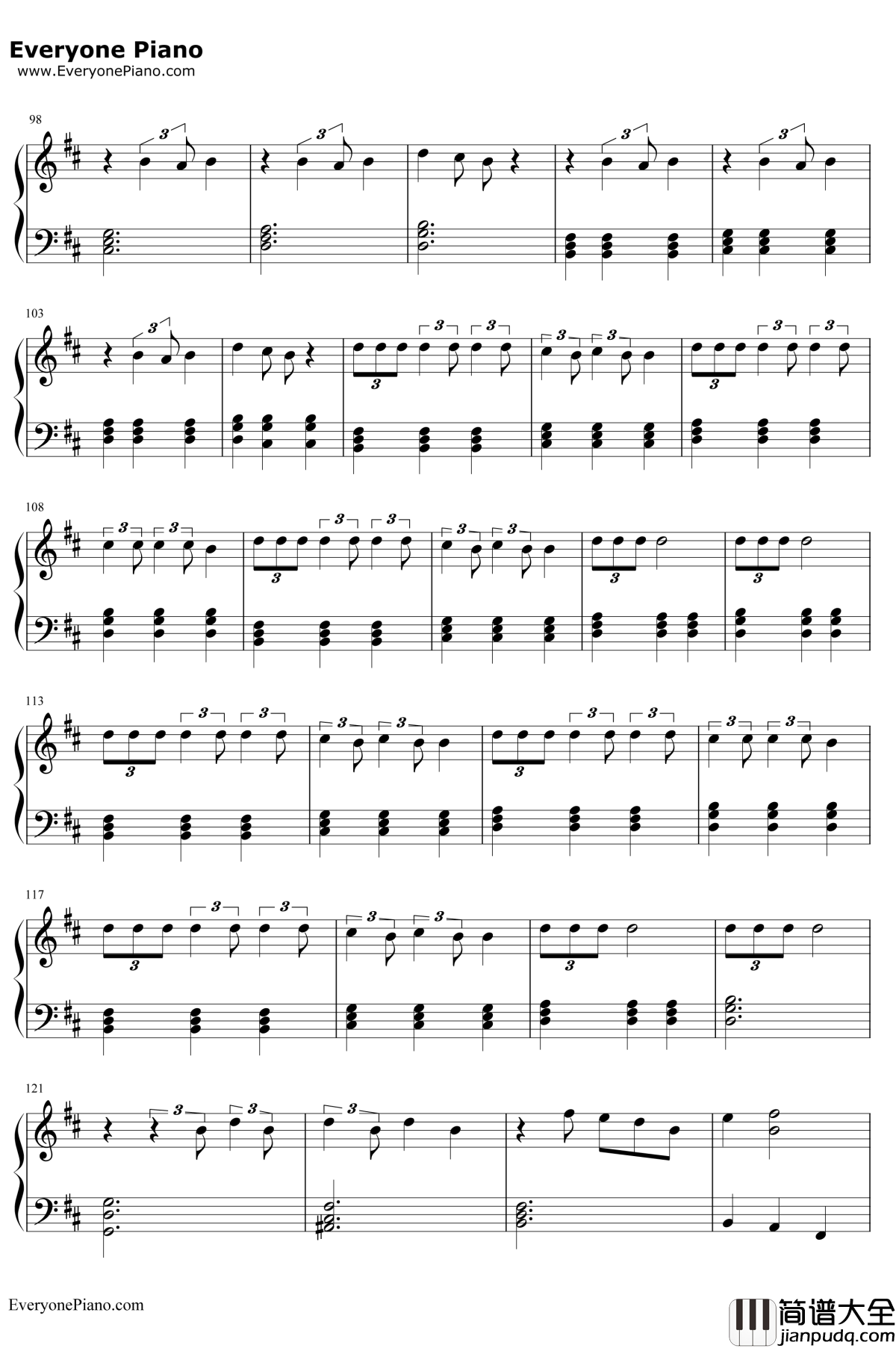 Bad_Reputation钢琴谱_ShawnMendes