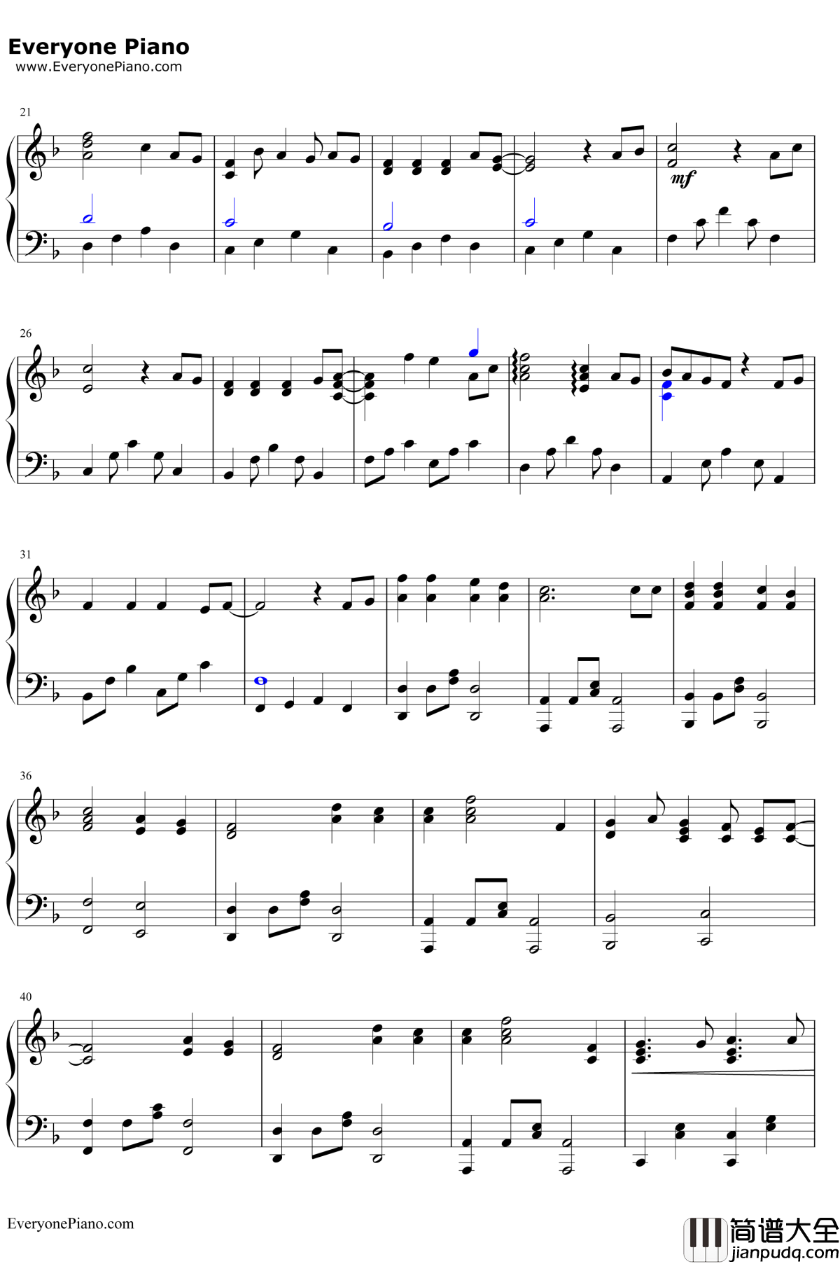 ノンファンタジー钢琴谱_LIP×LIP_无论何时我们的恋情都是10厘米OP