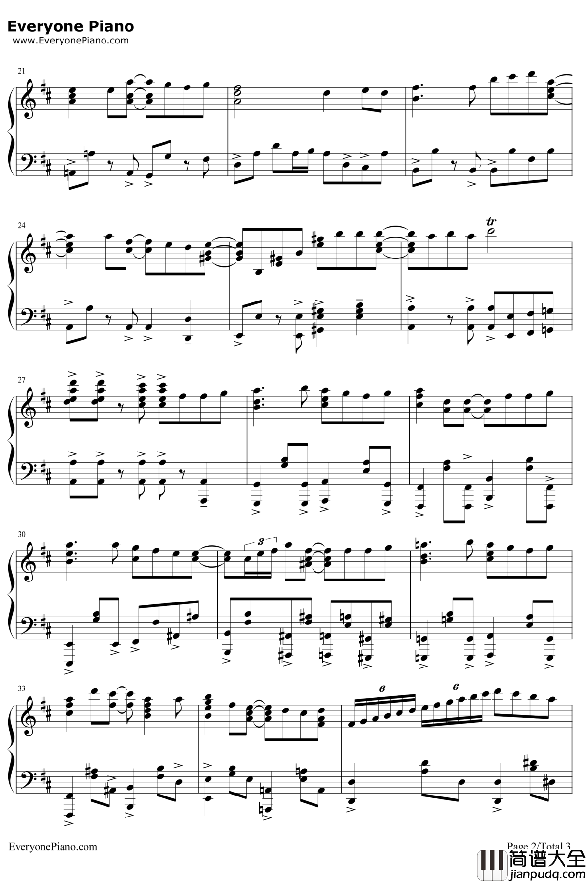 Dear_Teardrop钢琴谱_MiaREGINA_CitrusED