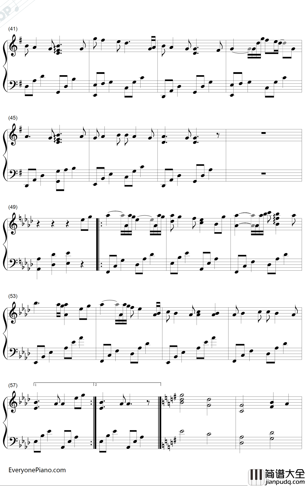 Beyond_the_Memory钢琴谱_July