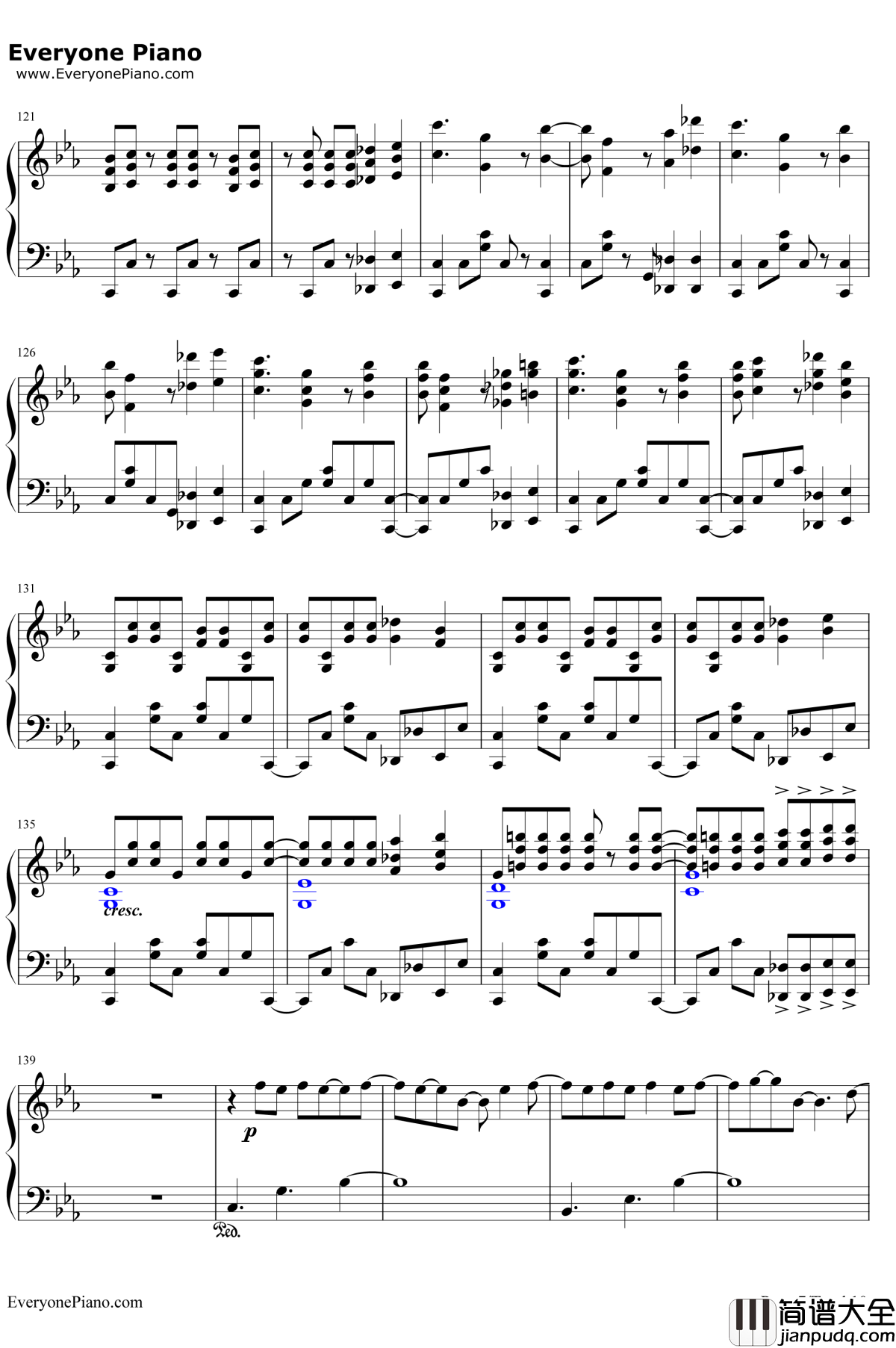 SAVIOR_OF_SONG钢琴谱_ナノMYFIRSTSTORY_苍蓝钢铁战舰–ARSNOVA–OP