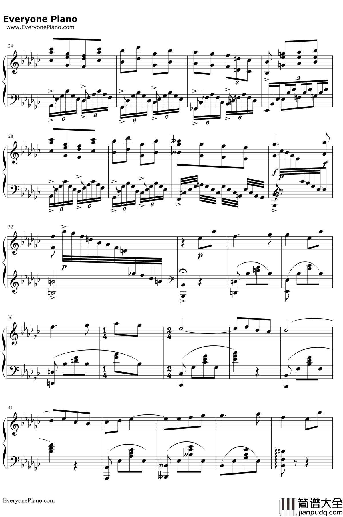 Lilium钢琴谱_小黑久美子