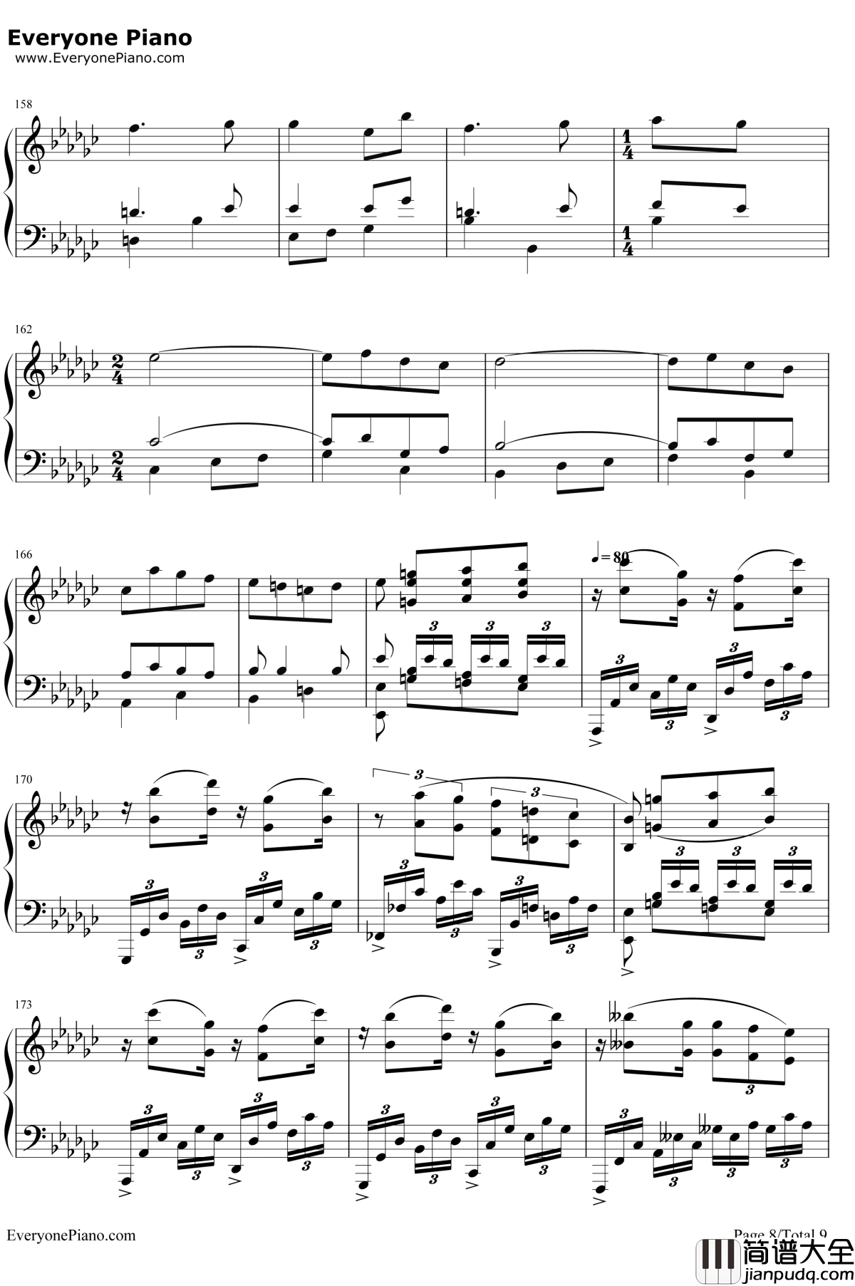 Lilium钢琴谱_小黑久美子