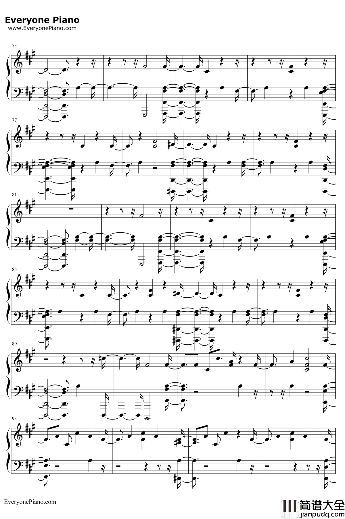 Sober钢琴谱_G_Eazy_/_Charlie_Puth