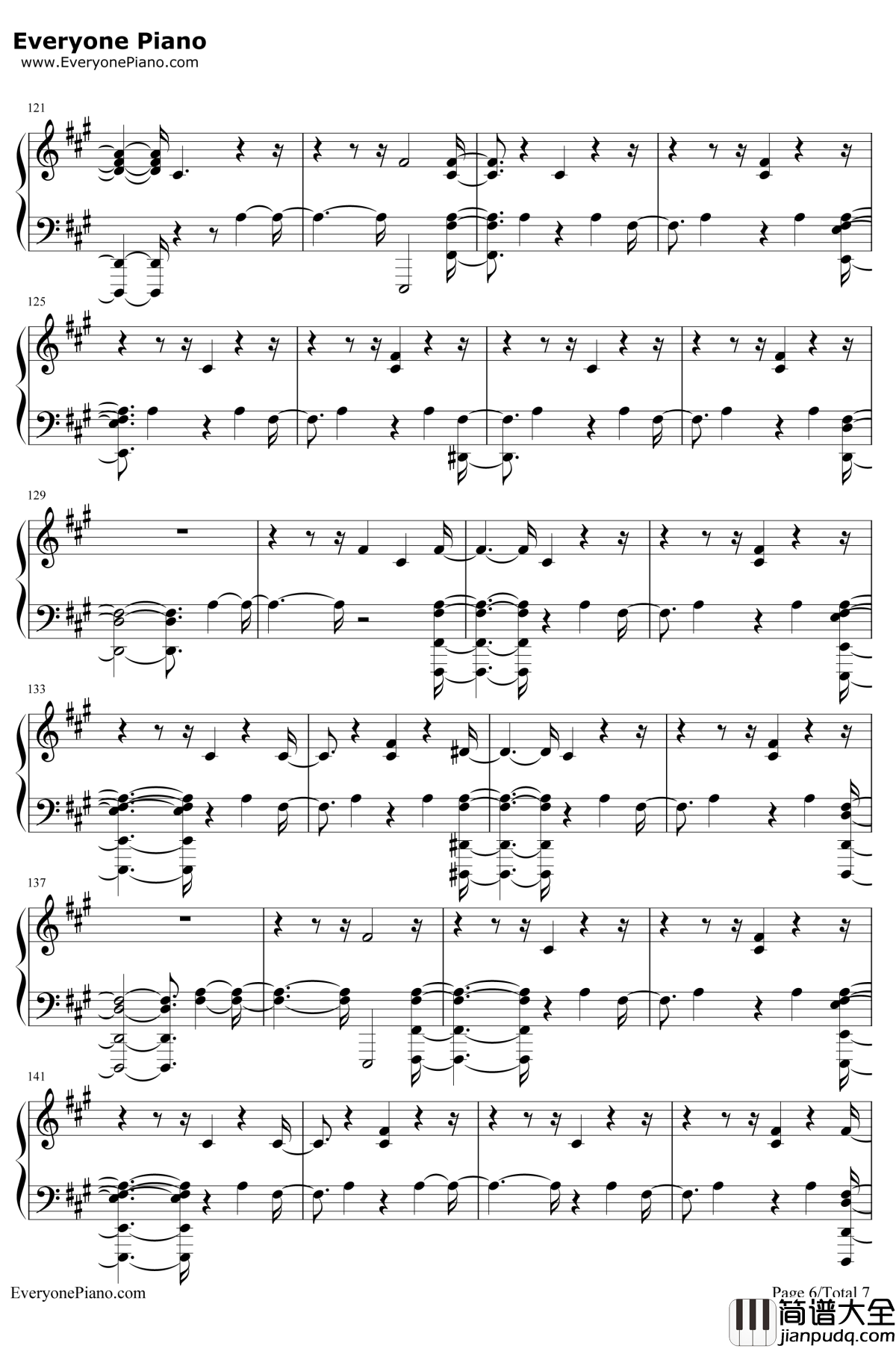 Sober钢琴谱_G_Eazy_/_Charlie_Puth